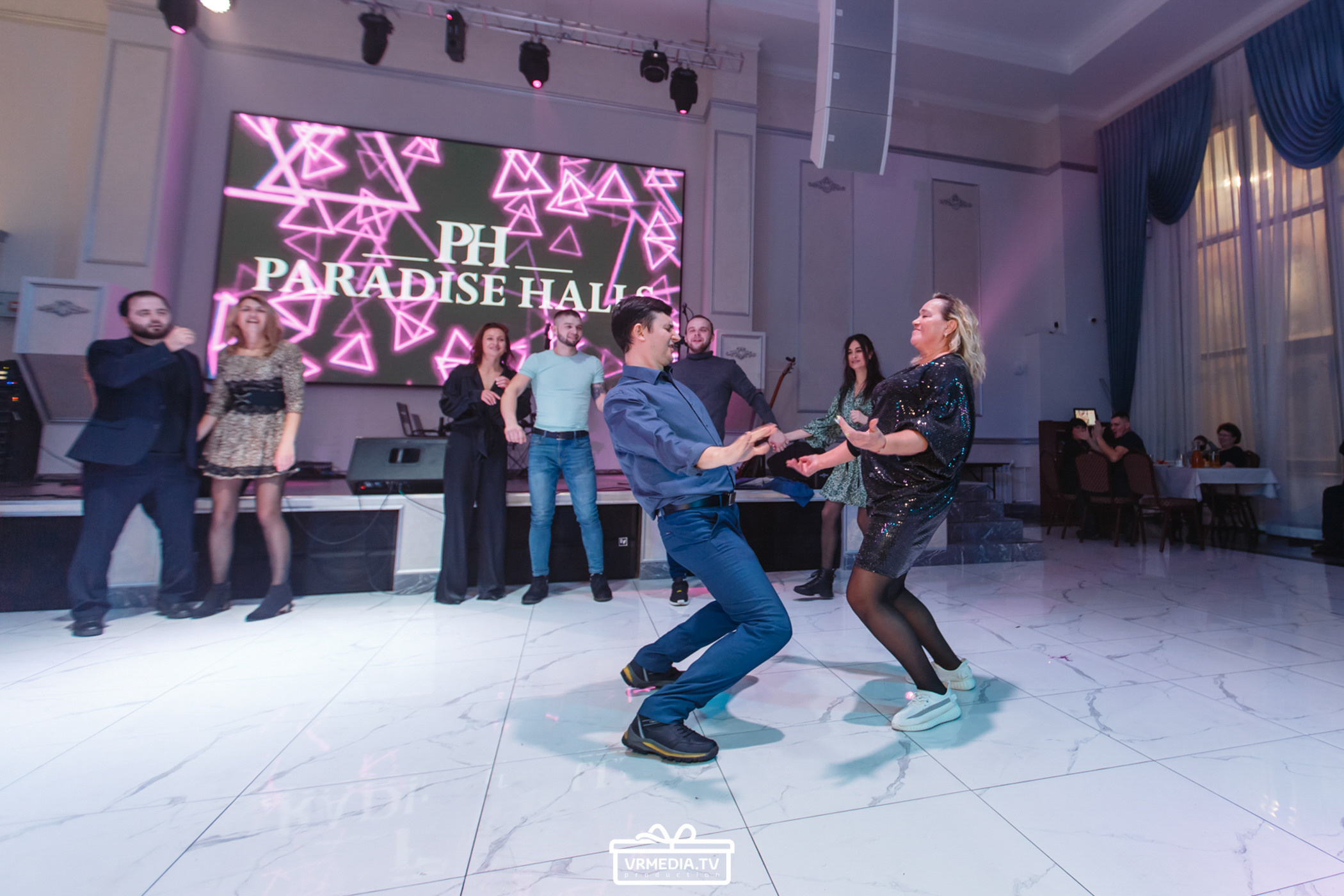 Новый год в ресторане «Paradise»