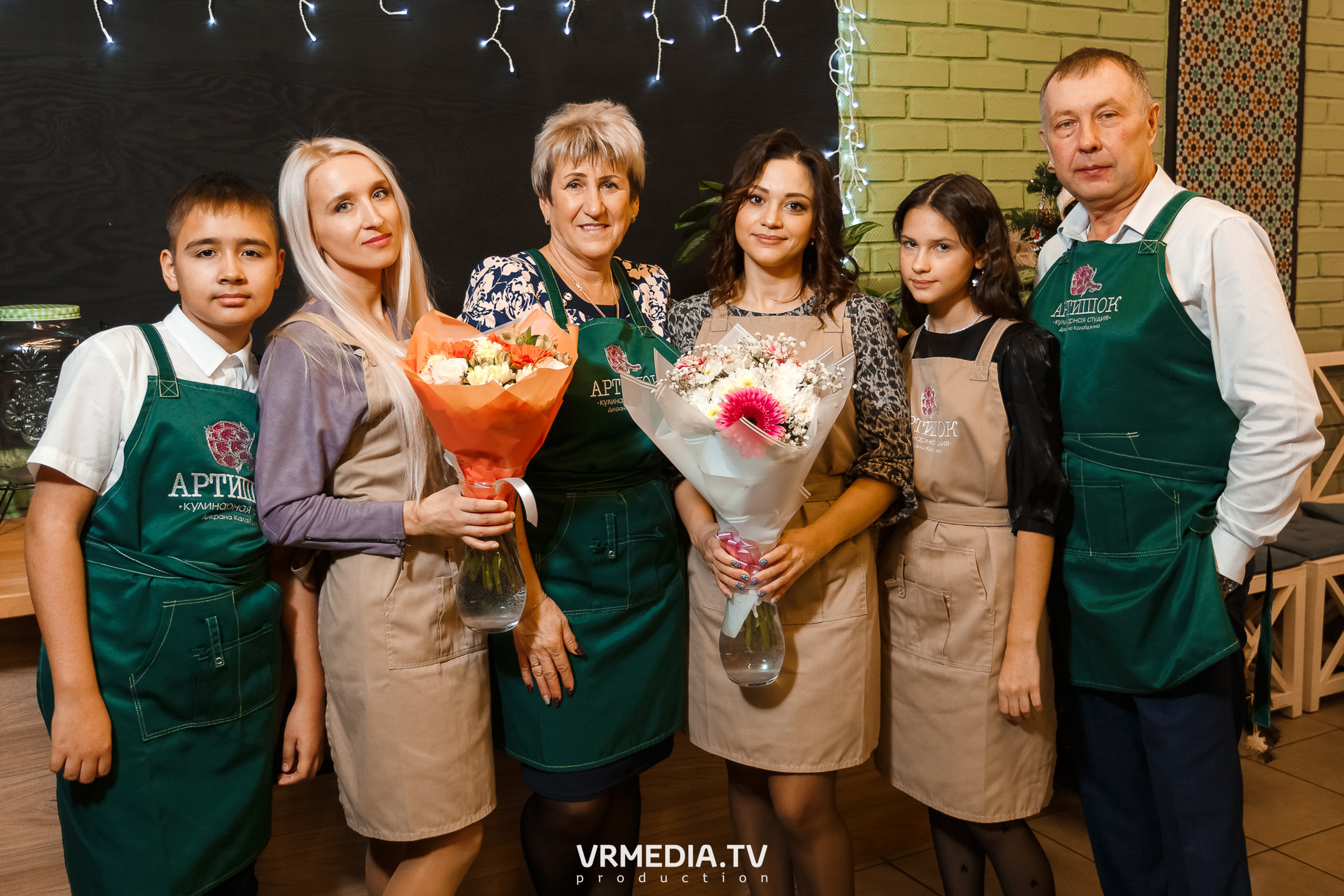 День рождения Ирины в кулинарной студии «Артишок»