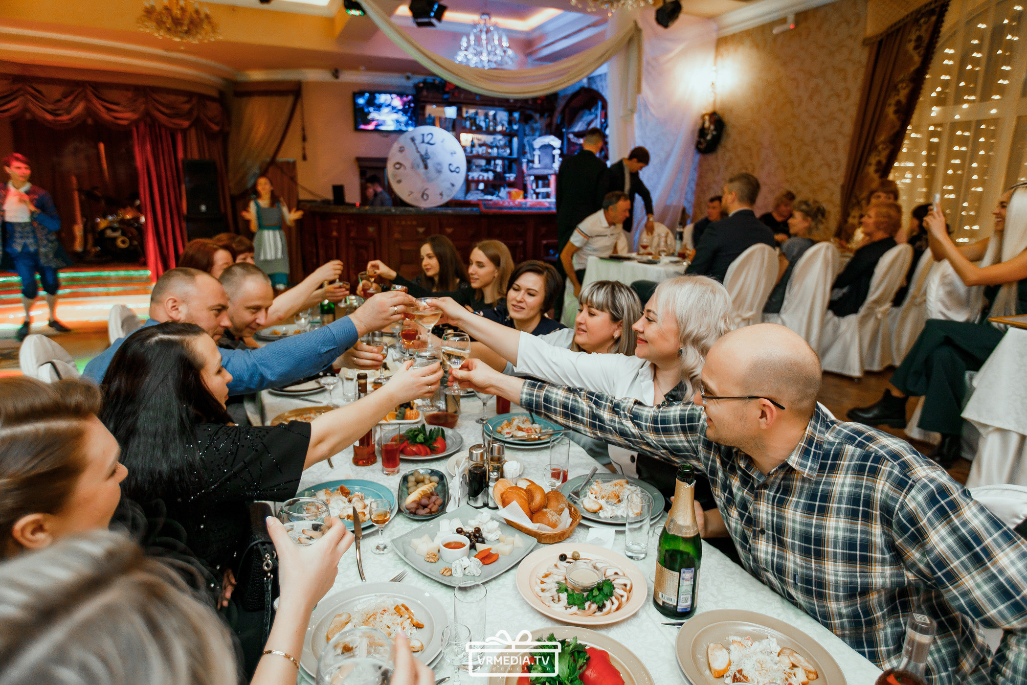 Новогодний вечер в РК «Лазурный Берег»