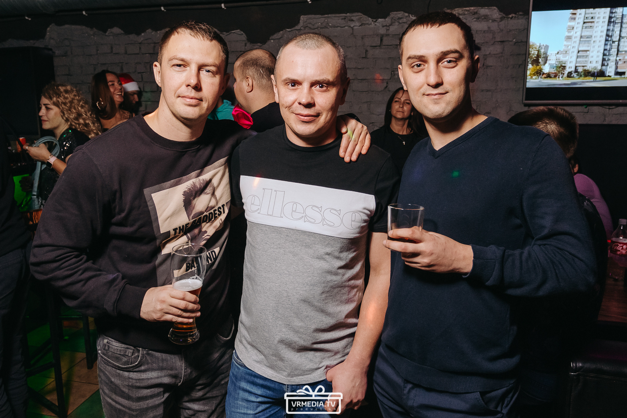 Новогодняя вечеринка в баре «BORODA»