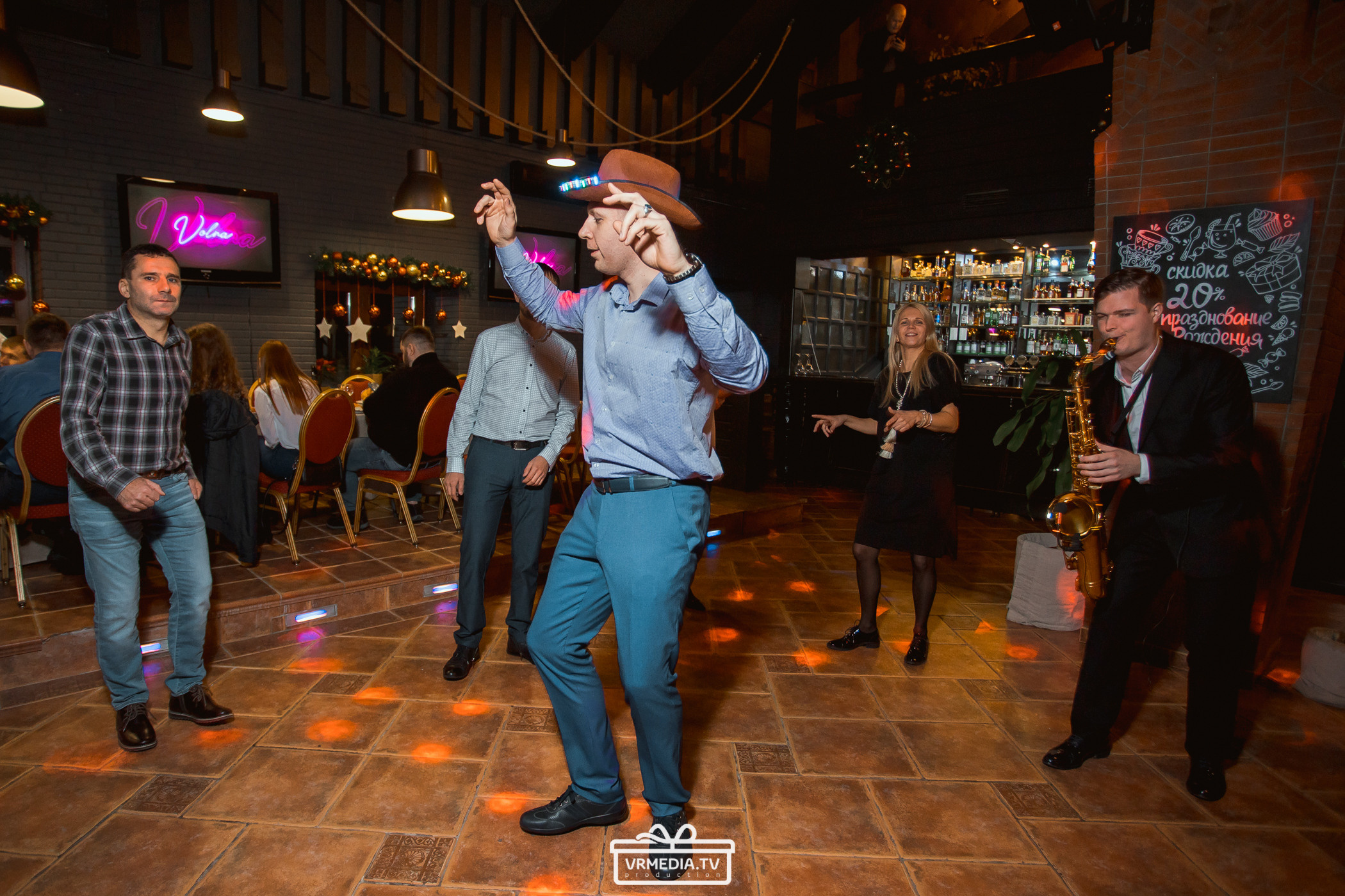 Новый год в ресторане «Volna»