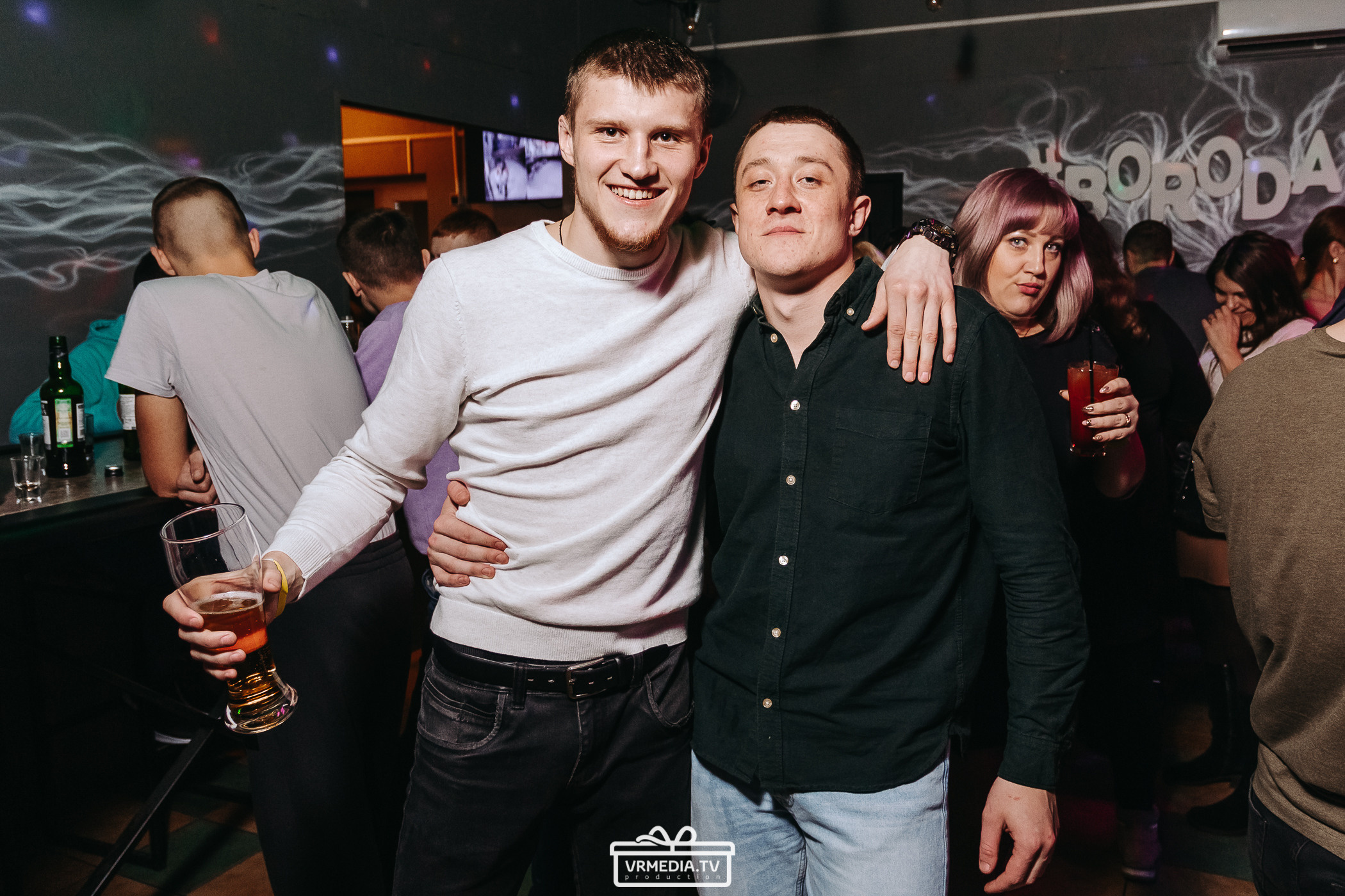 Новогодняя вечеринка в баре «BORODA»