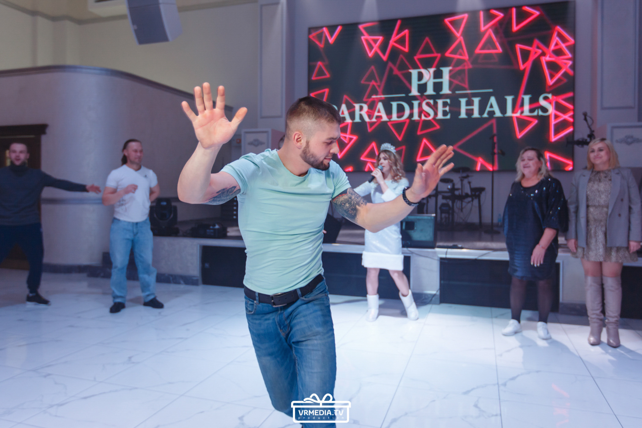 Новый год в ресторане «Paradise»