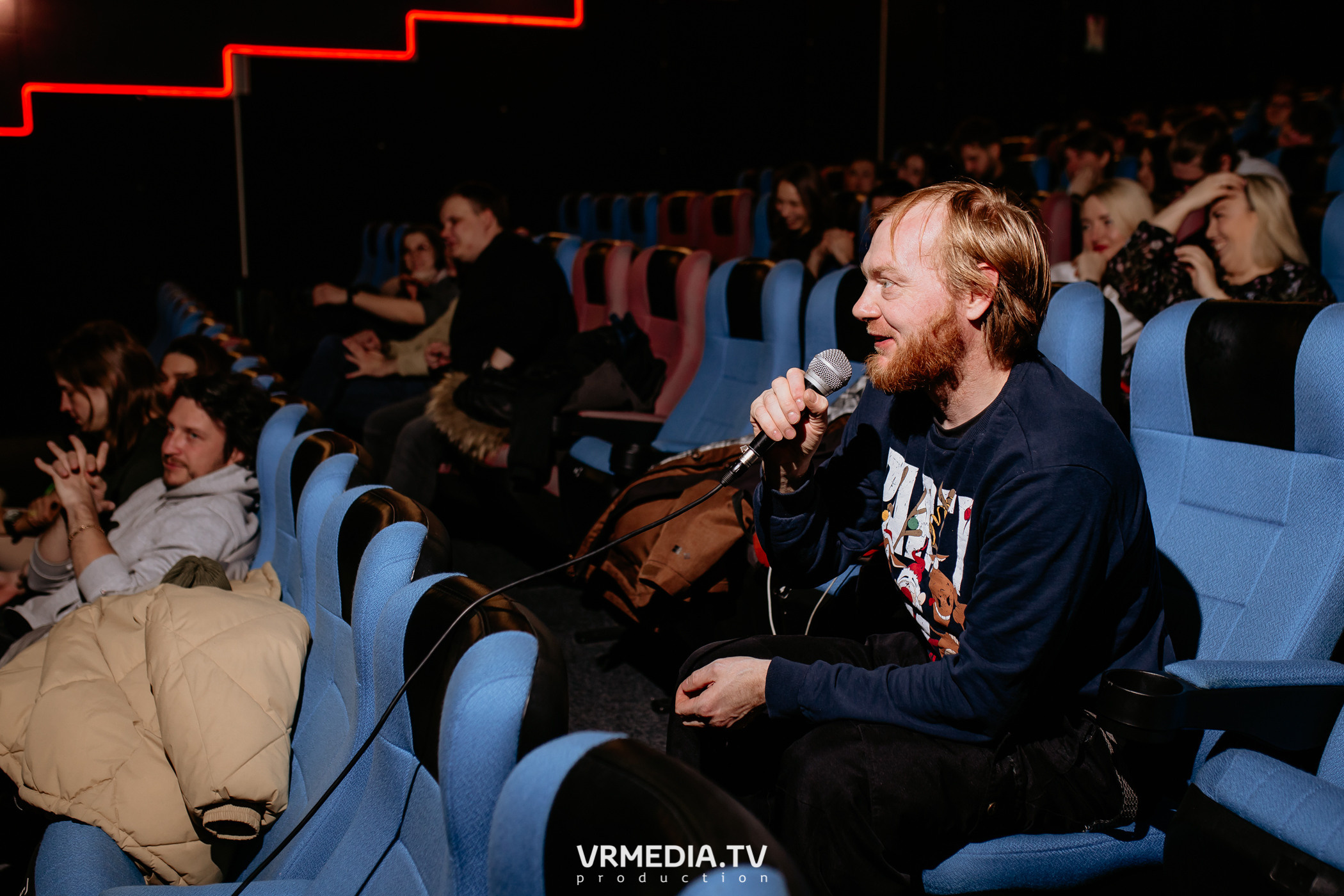 Премьера кемеровского художественного фильма «Чёрное эхо» в кинотеатре