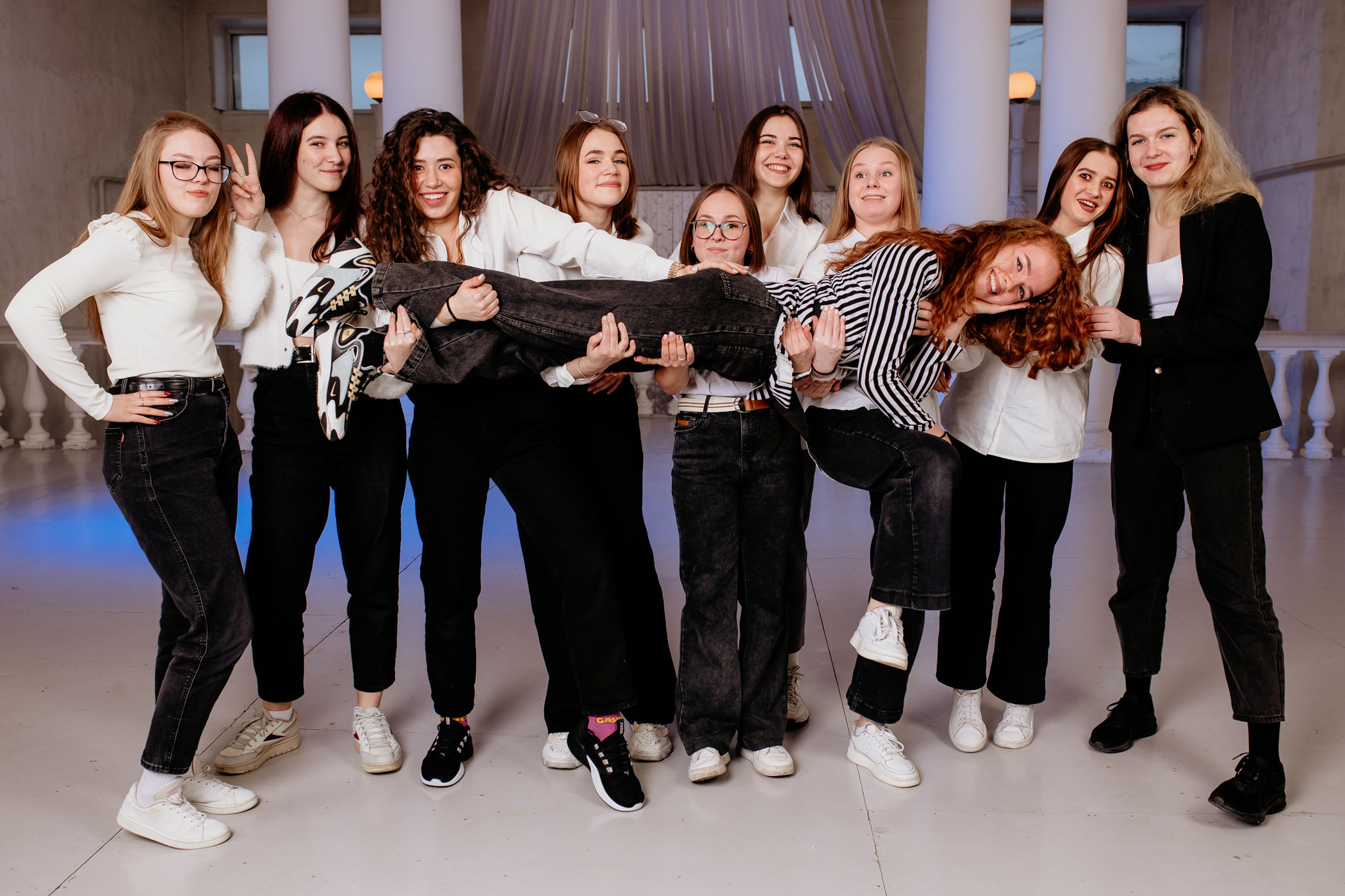 Групповая фотосессия для студентов «КемГМУ»