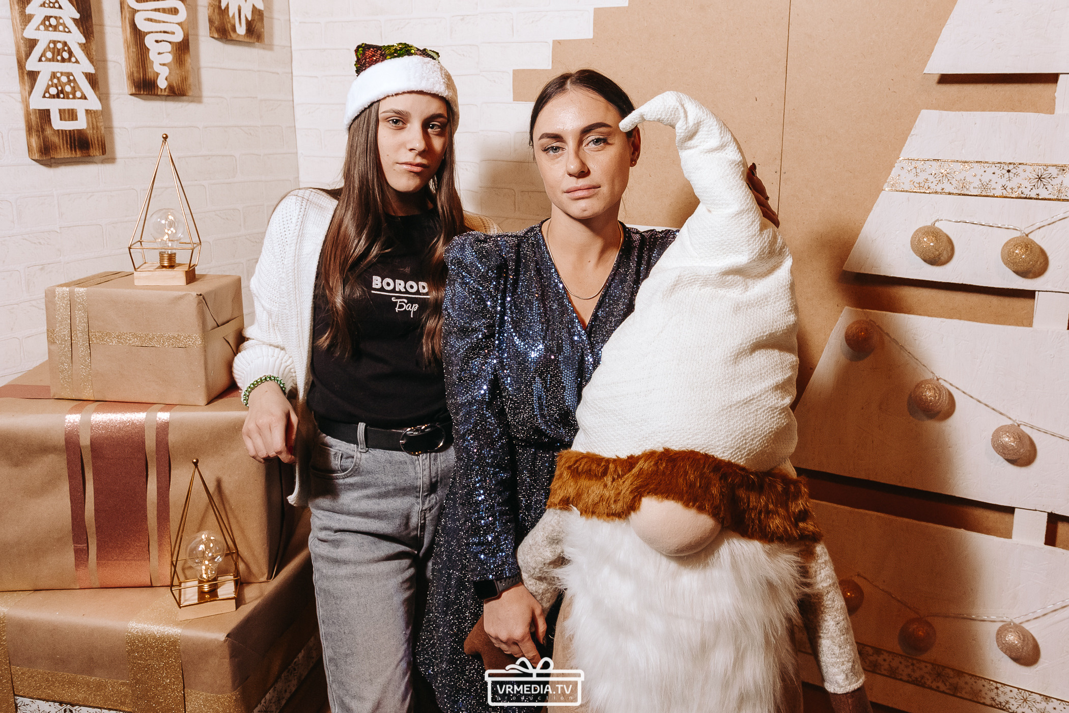 Новогодняя вечеринка в баре «BORODA»