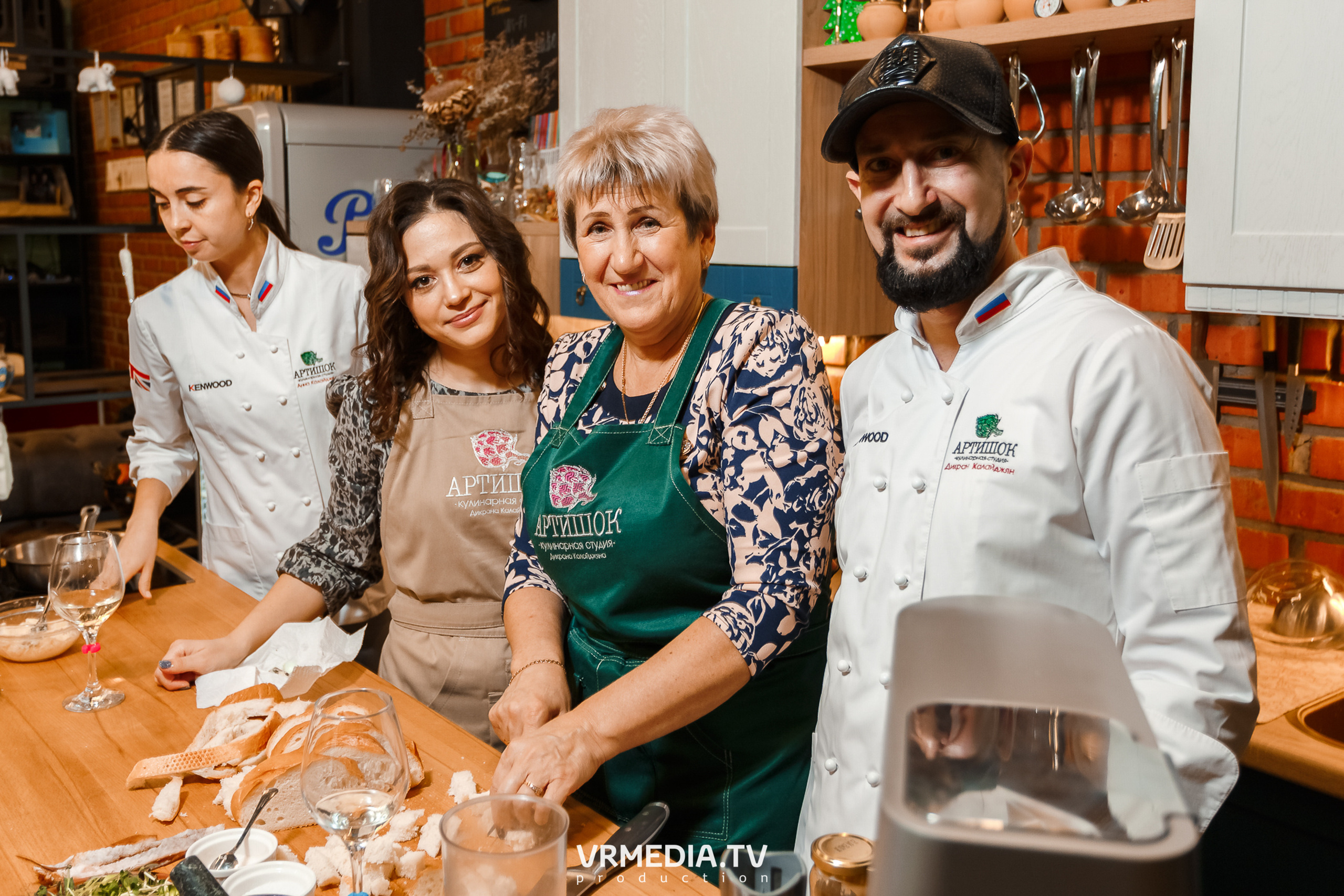 День рождения Ирины в кулинарной студии «Артишок»