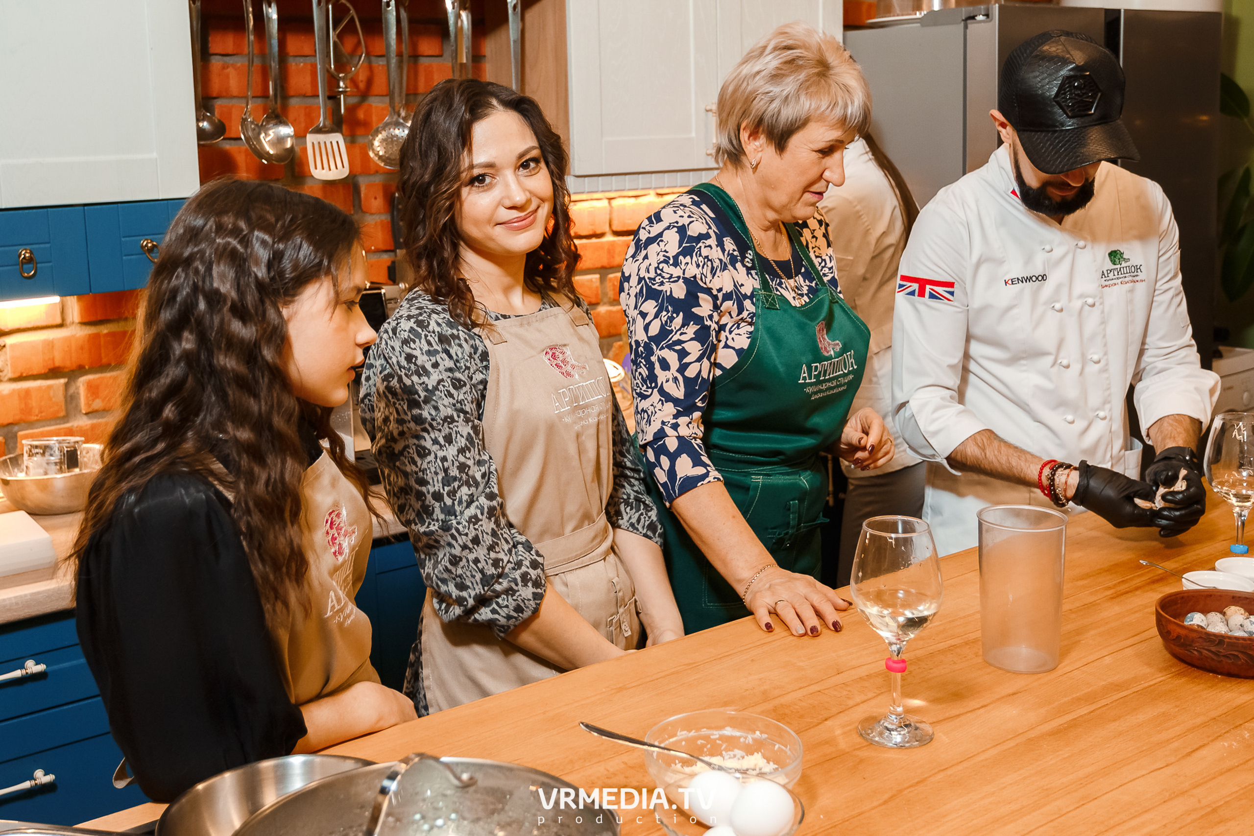 День рождения Ирины в кулинарной студии «Артишок»