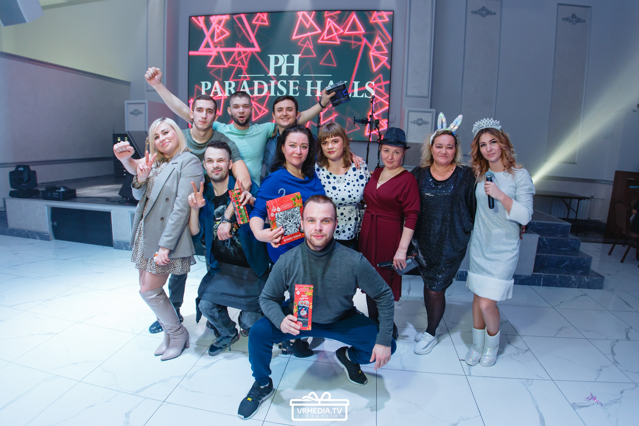 Новый год в ресторане «Paradise»