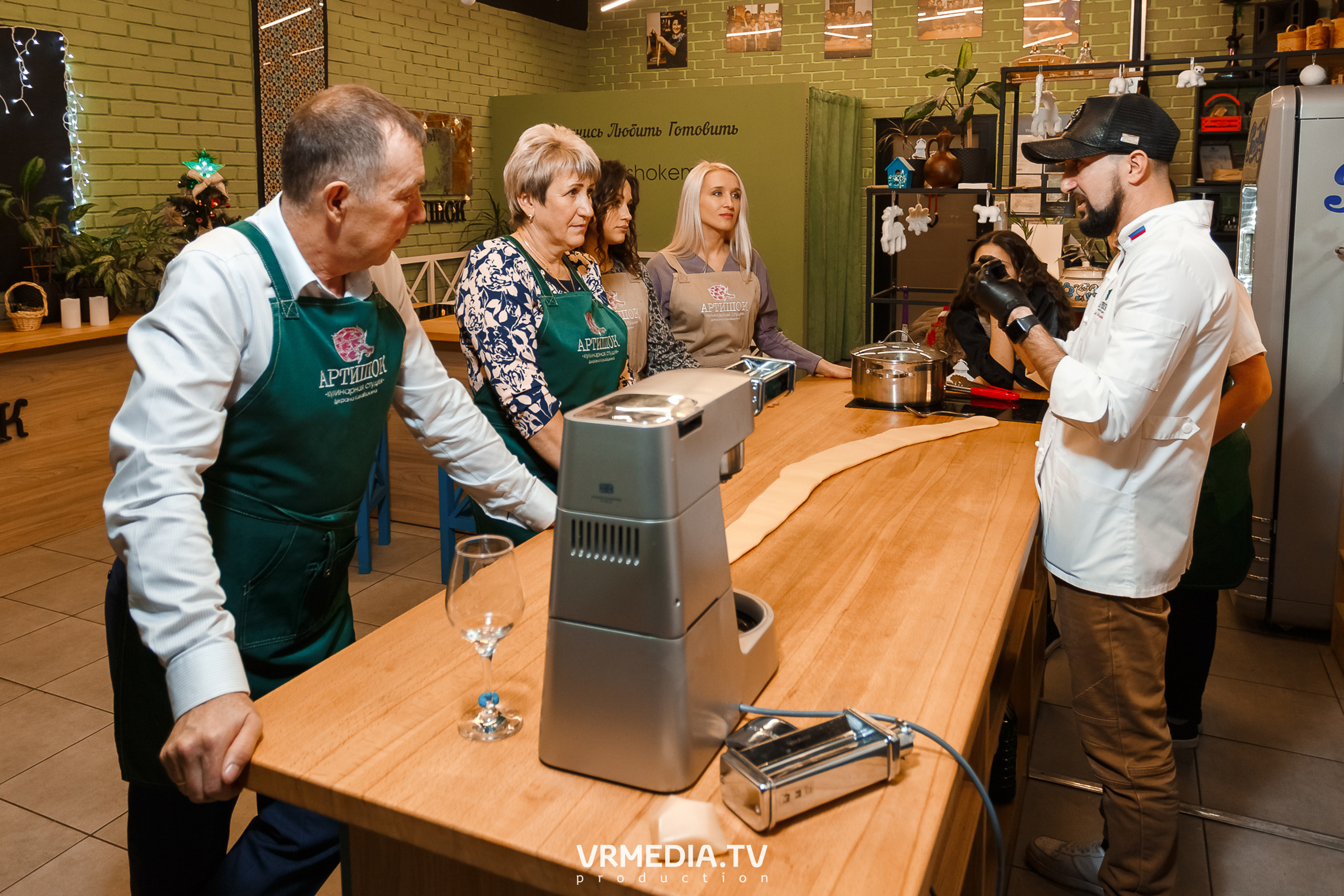 День рождения Ирины в кулинарной студии «Артишок»