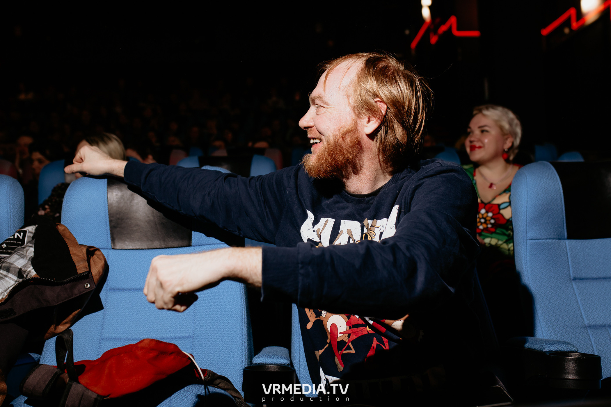 Премьера кемеровского художественного фильма «Чёрное эхо» в кинотеатре