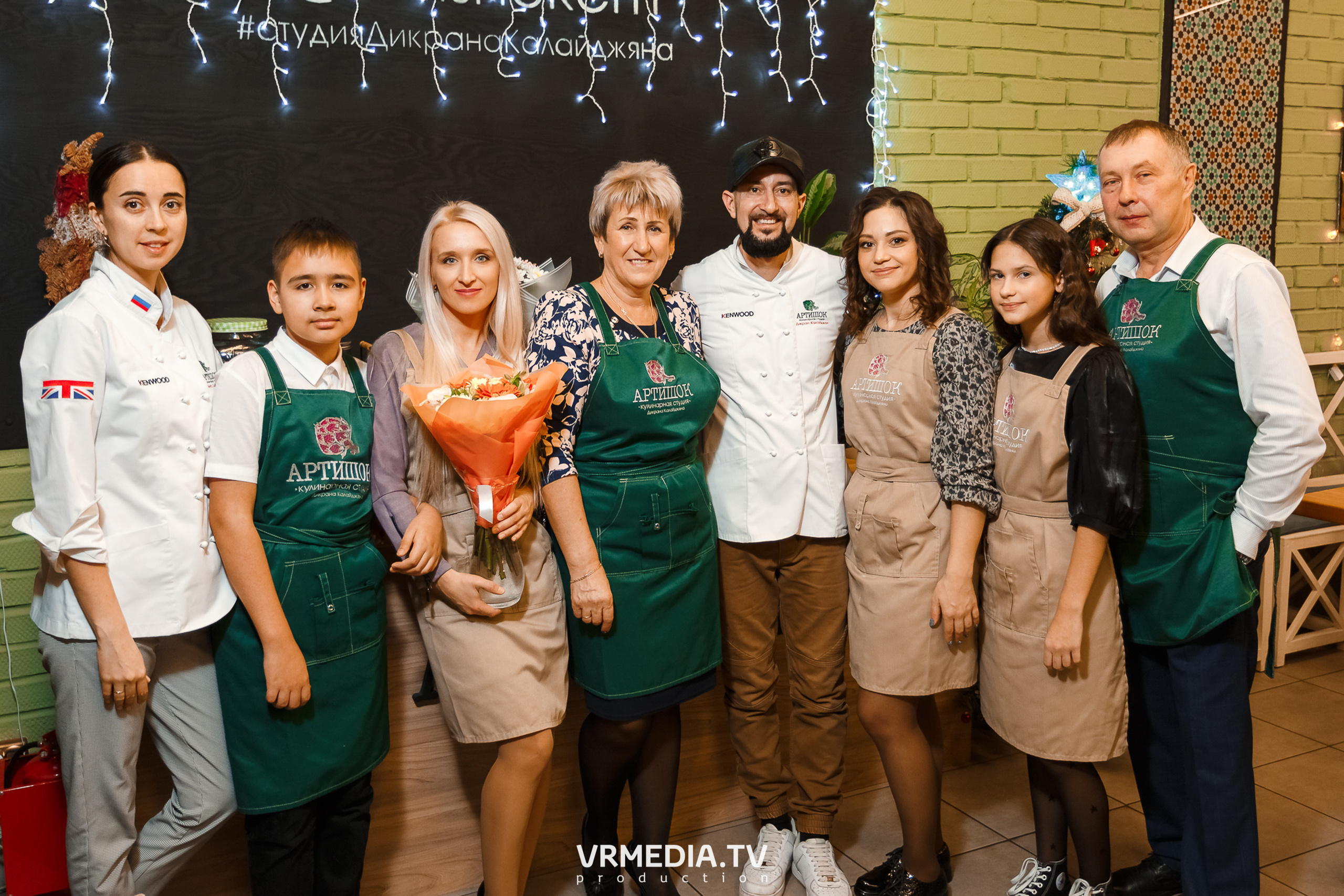 День рождения Ирины в кулинарной студии «Артишок»