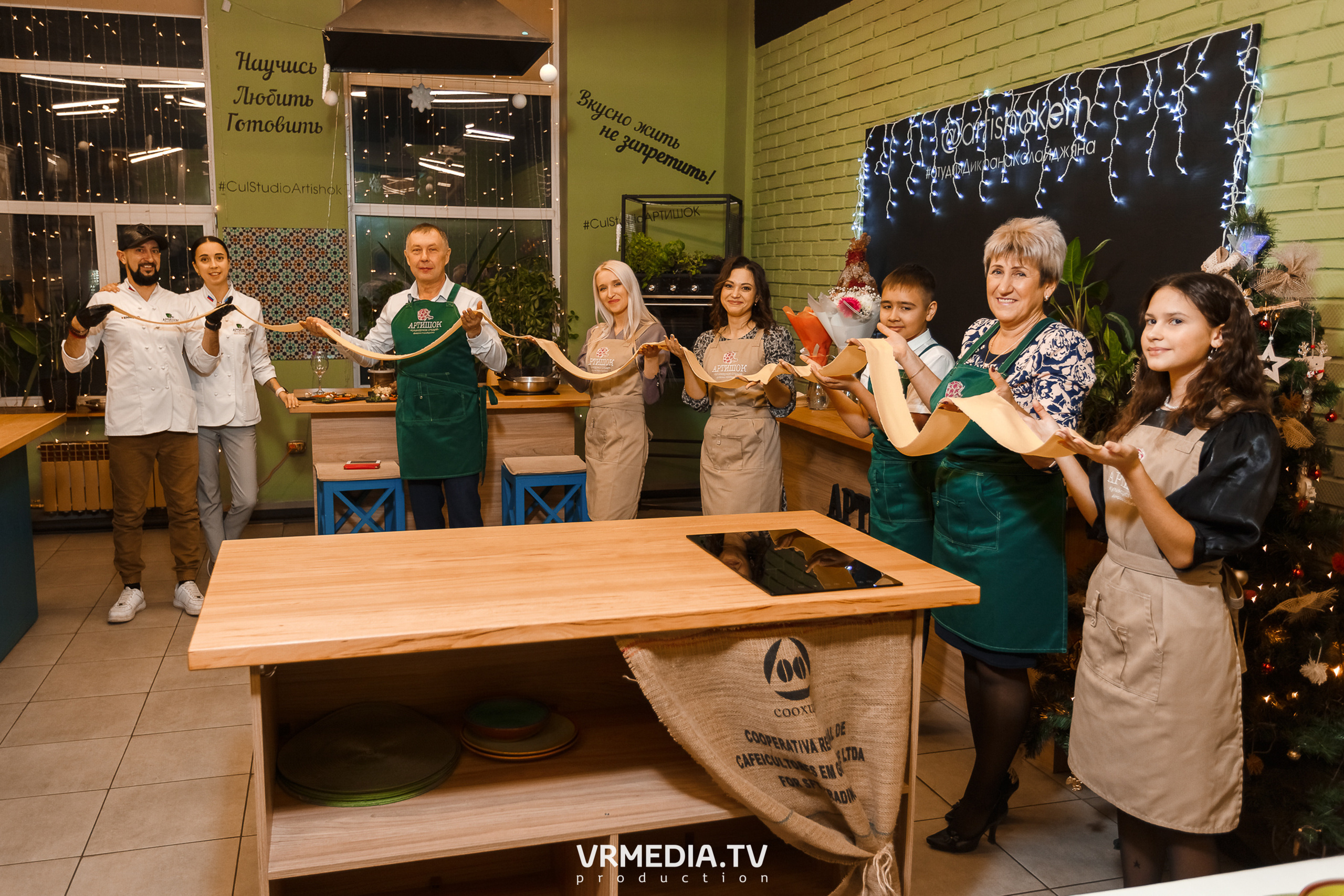 День рождения Ирины в кулинарной студии «Артишок»