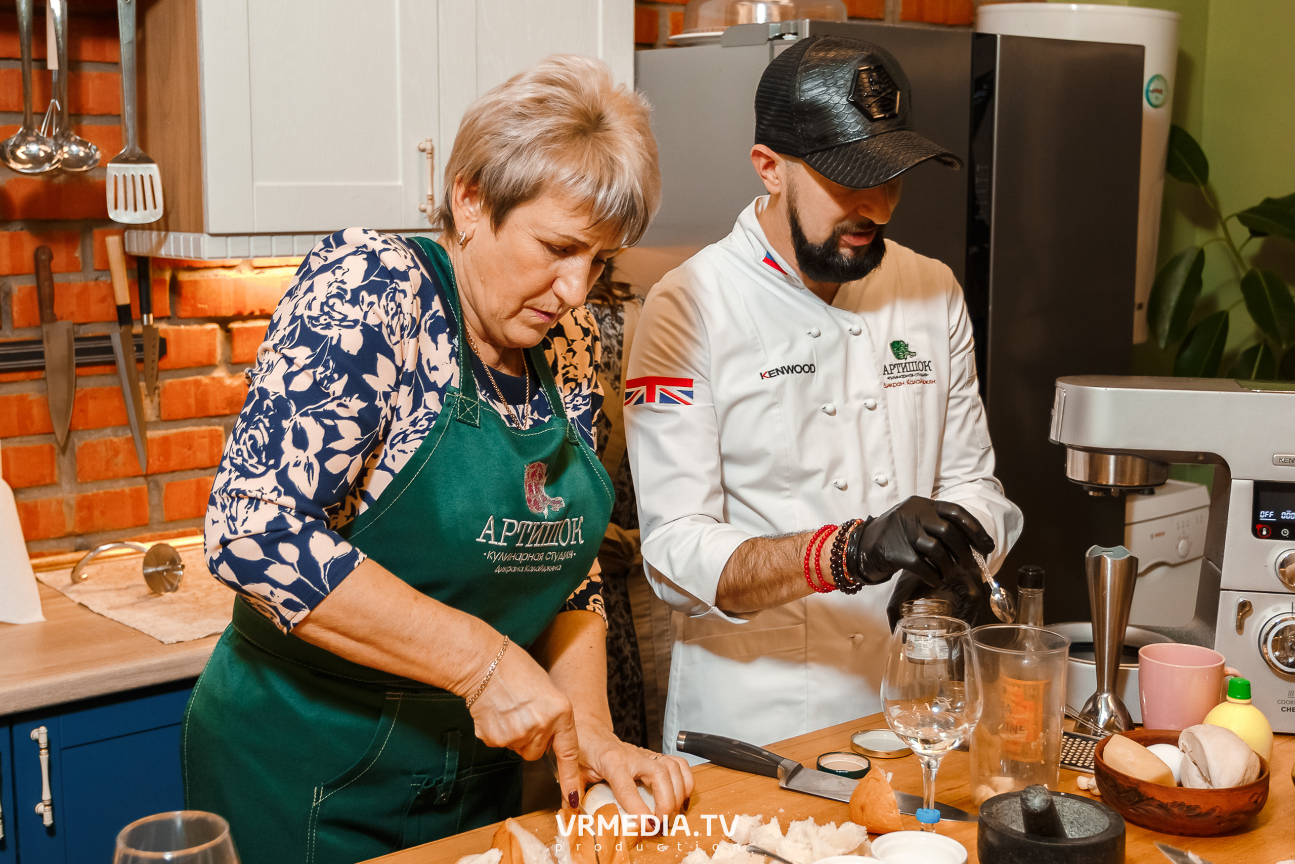 День рождения Ирины в кулинарной студии «Артишок»