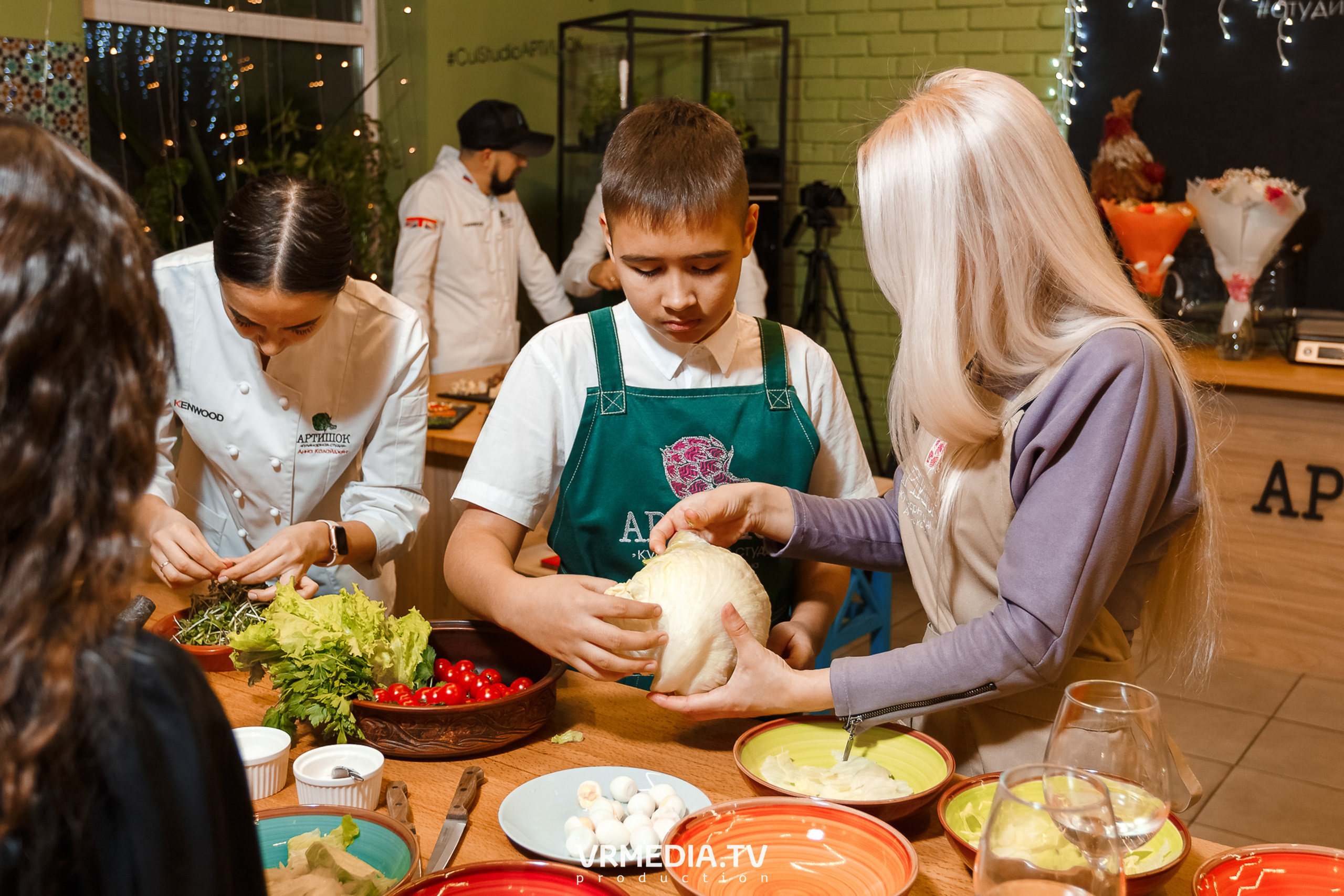 День рождения Ирины в кулинарной студии «Артишок»