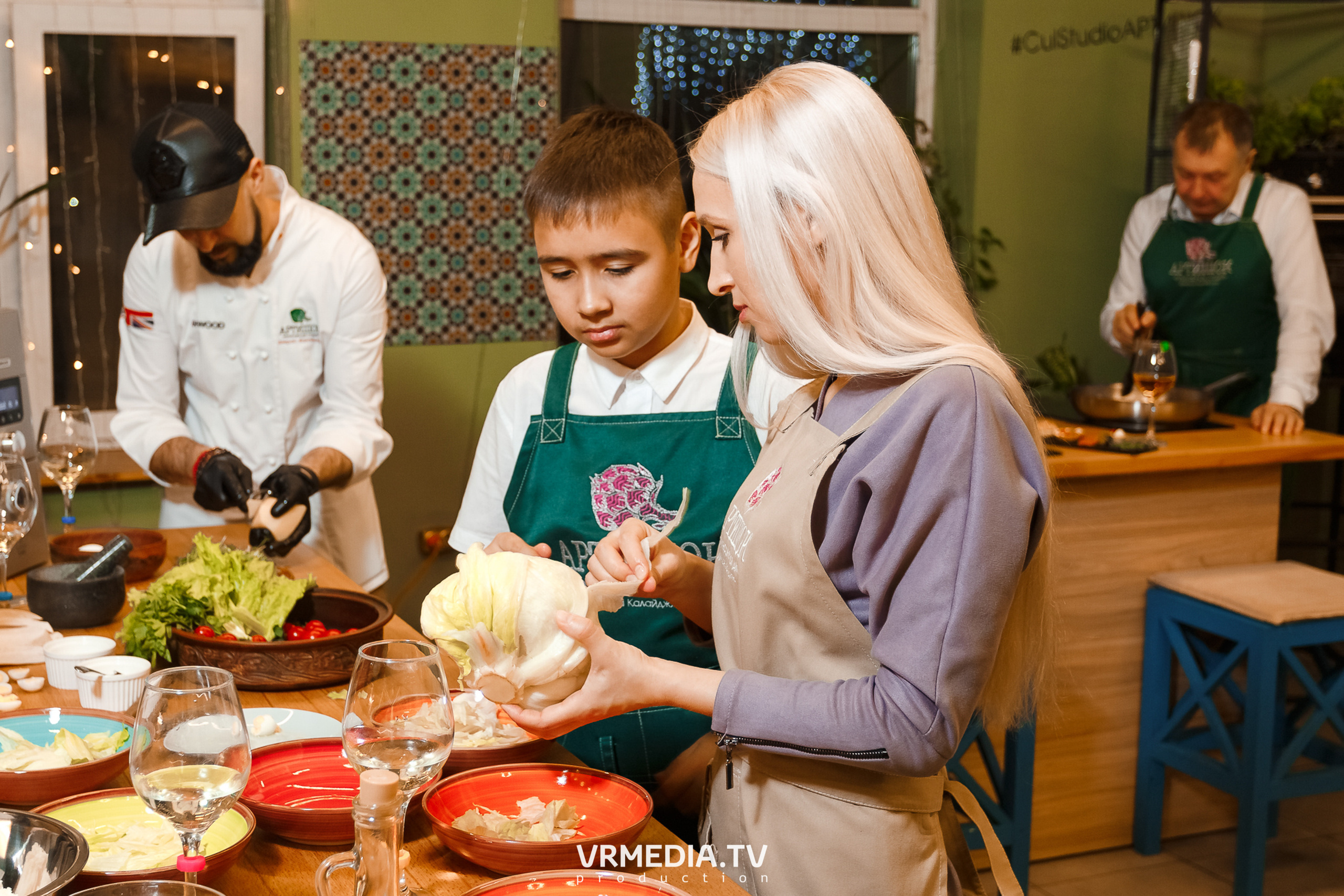 День рождения Ирины в кулинарной студии «Артишок»