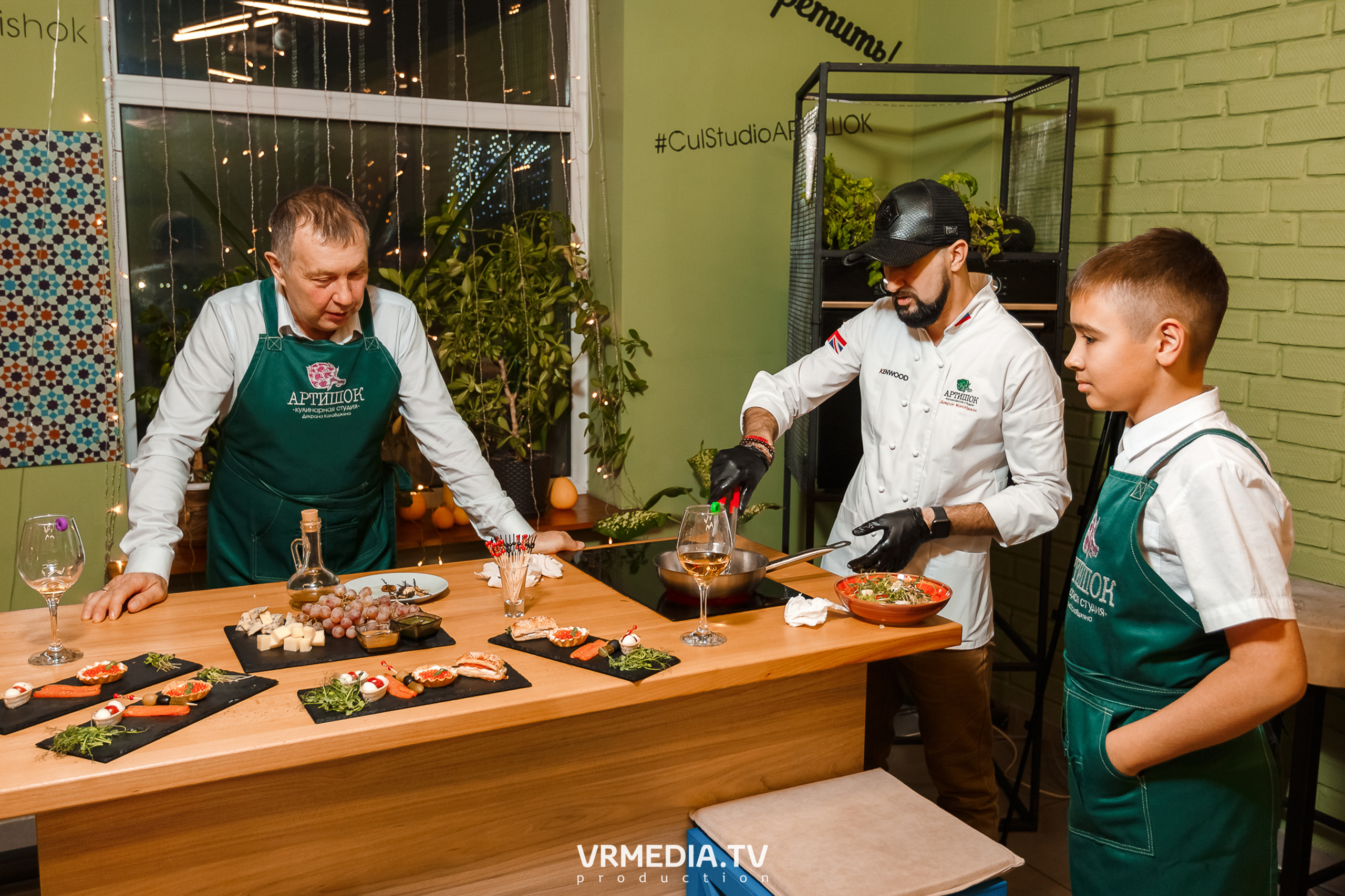 День рождения Ирины в кулинарной студии «Артишок»