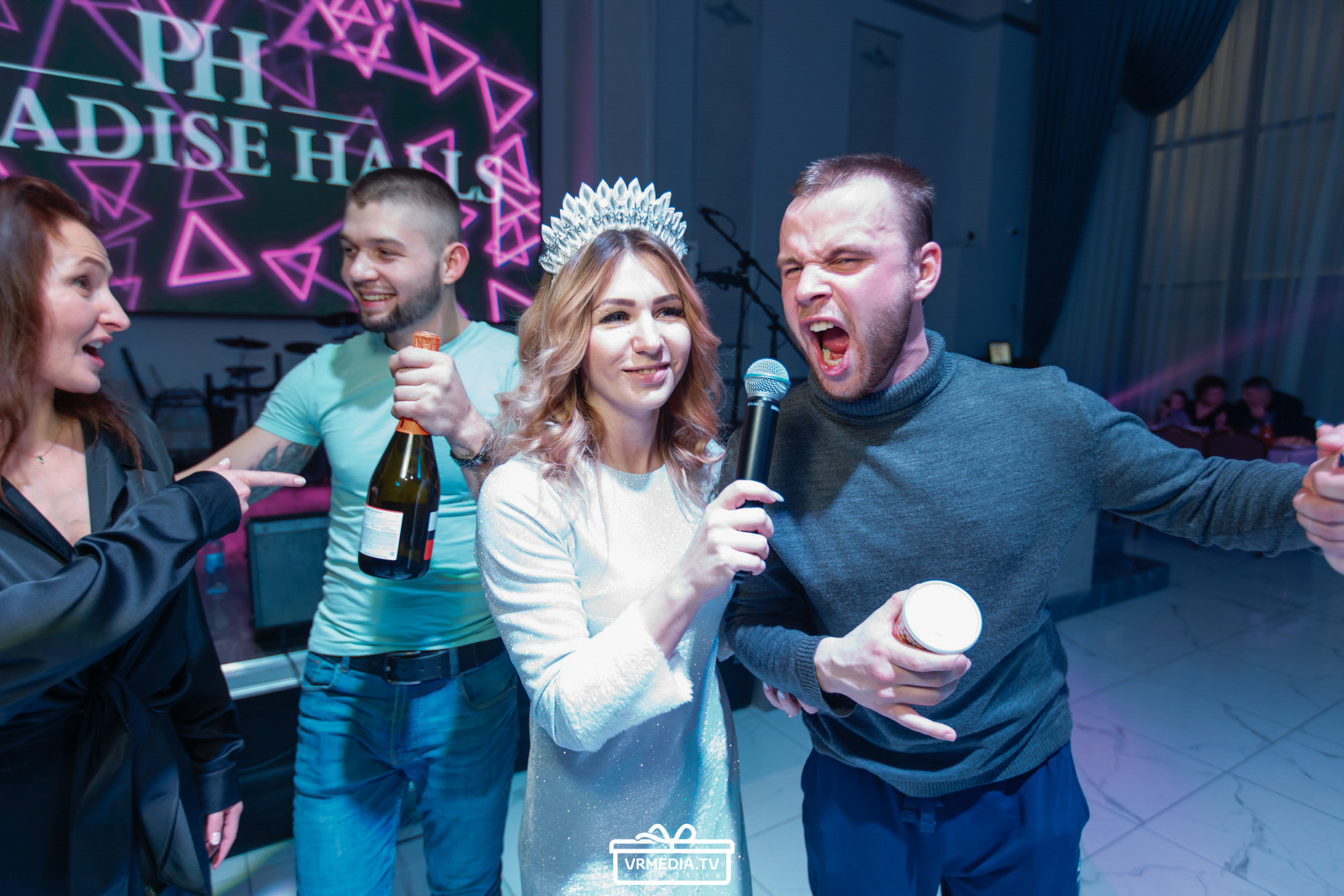 Новый год в ресторане «Paradise»