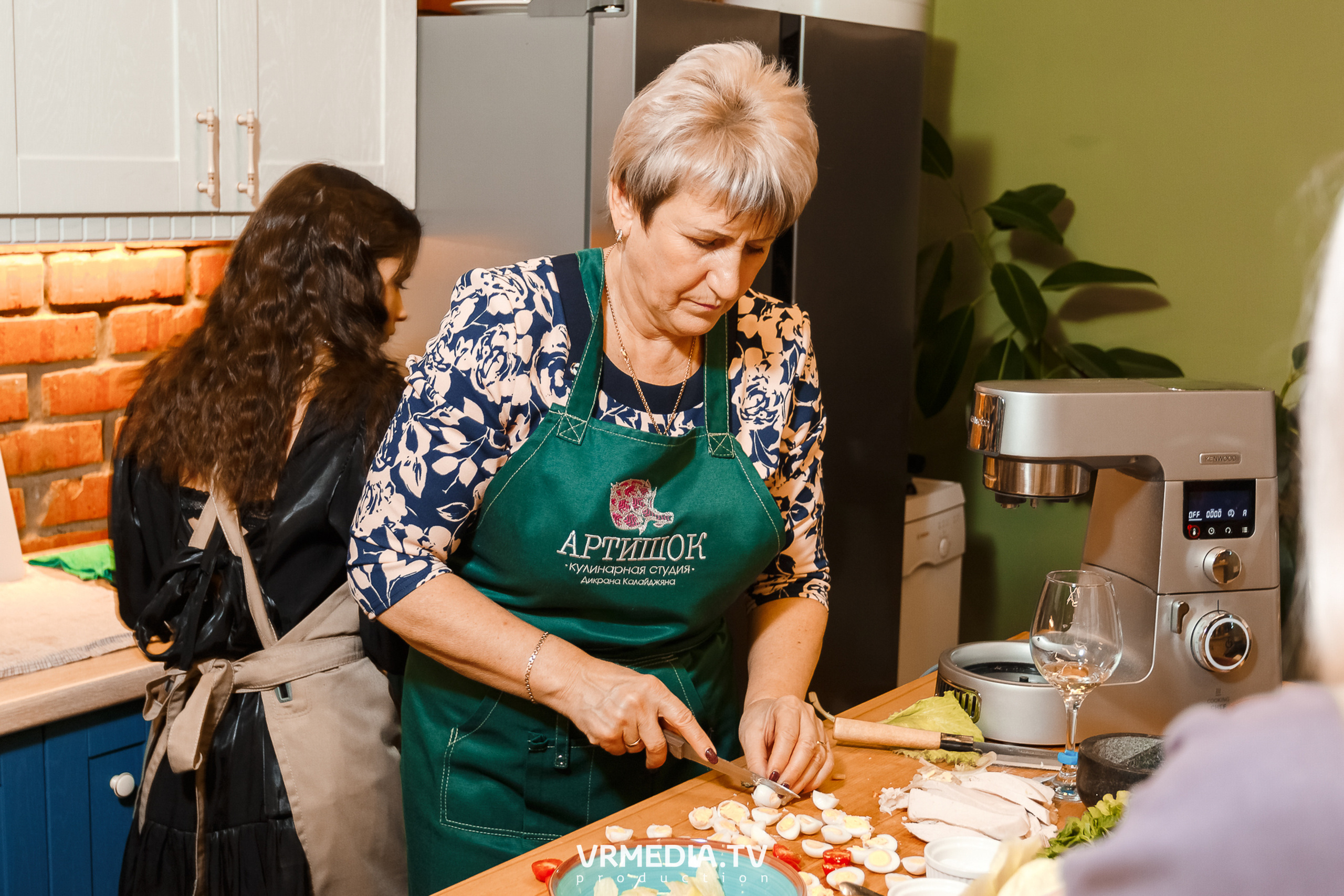 День рождения Ирины в кулинарной студии «Артишок»