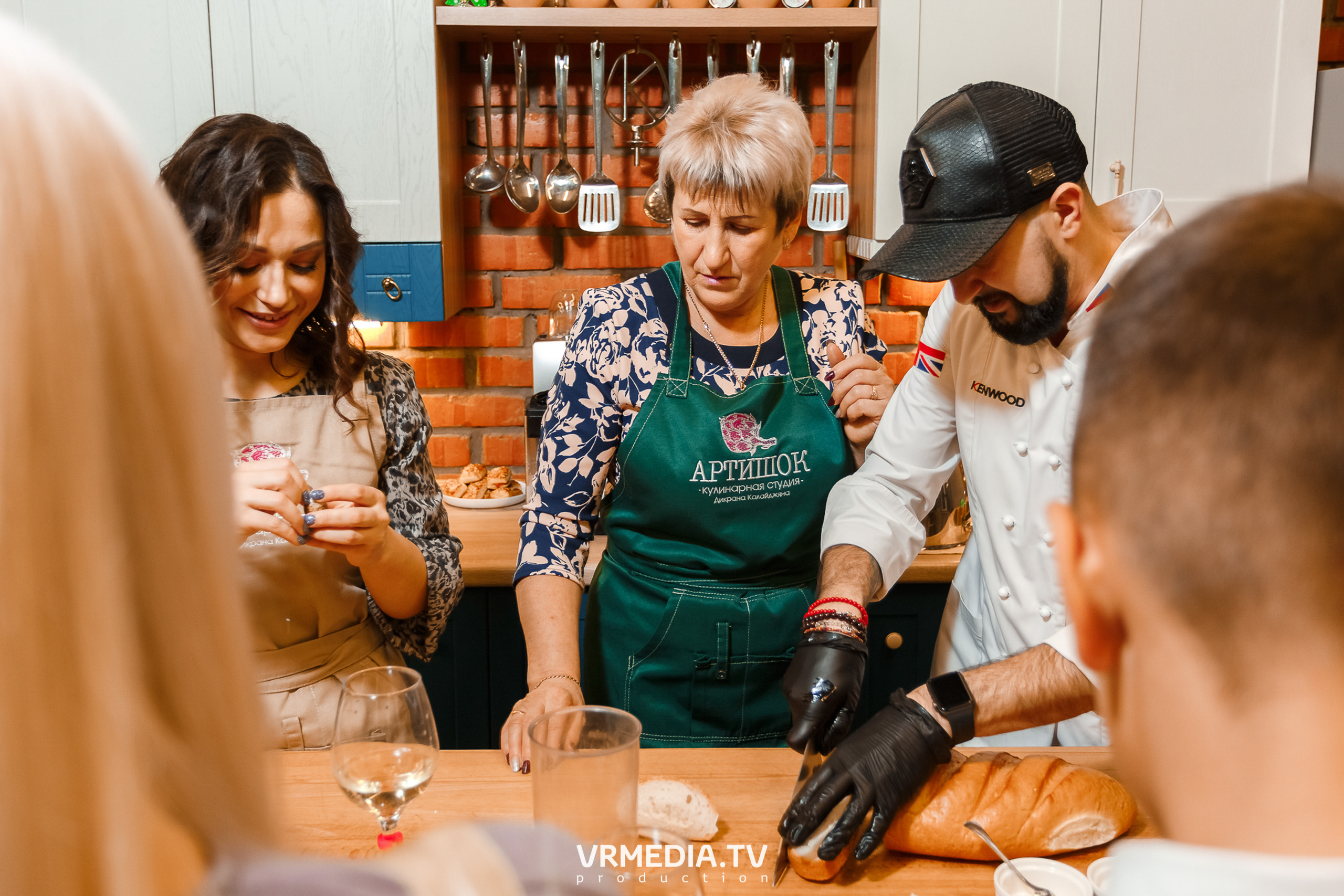 День рождения Ирины в кулинарной студии «Артишок»