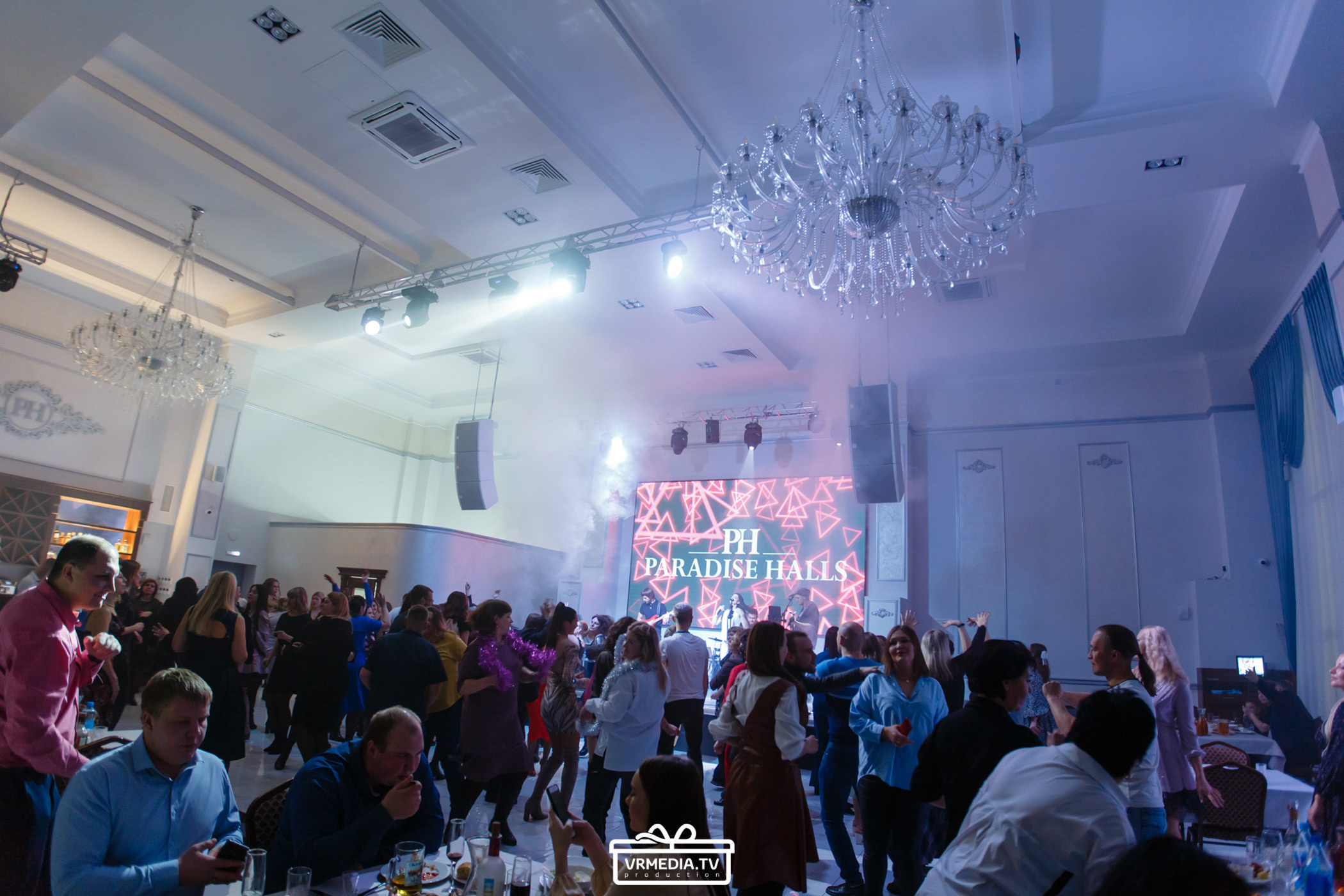 Новый год в ресторане «Paradise»