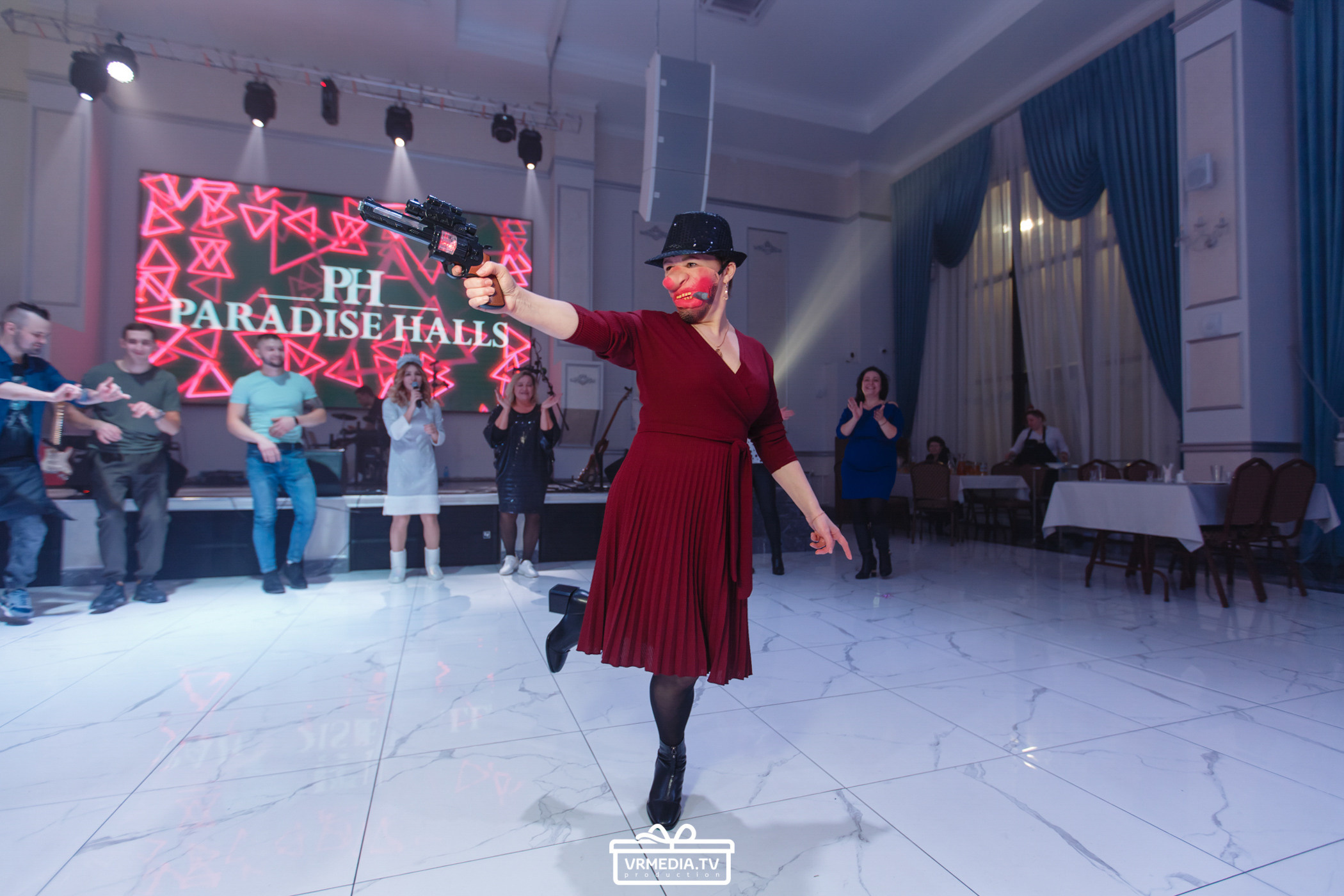 Новый год в ресторане «Paradise»