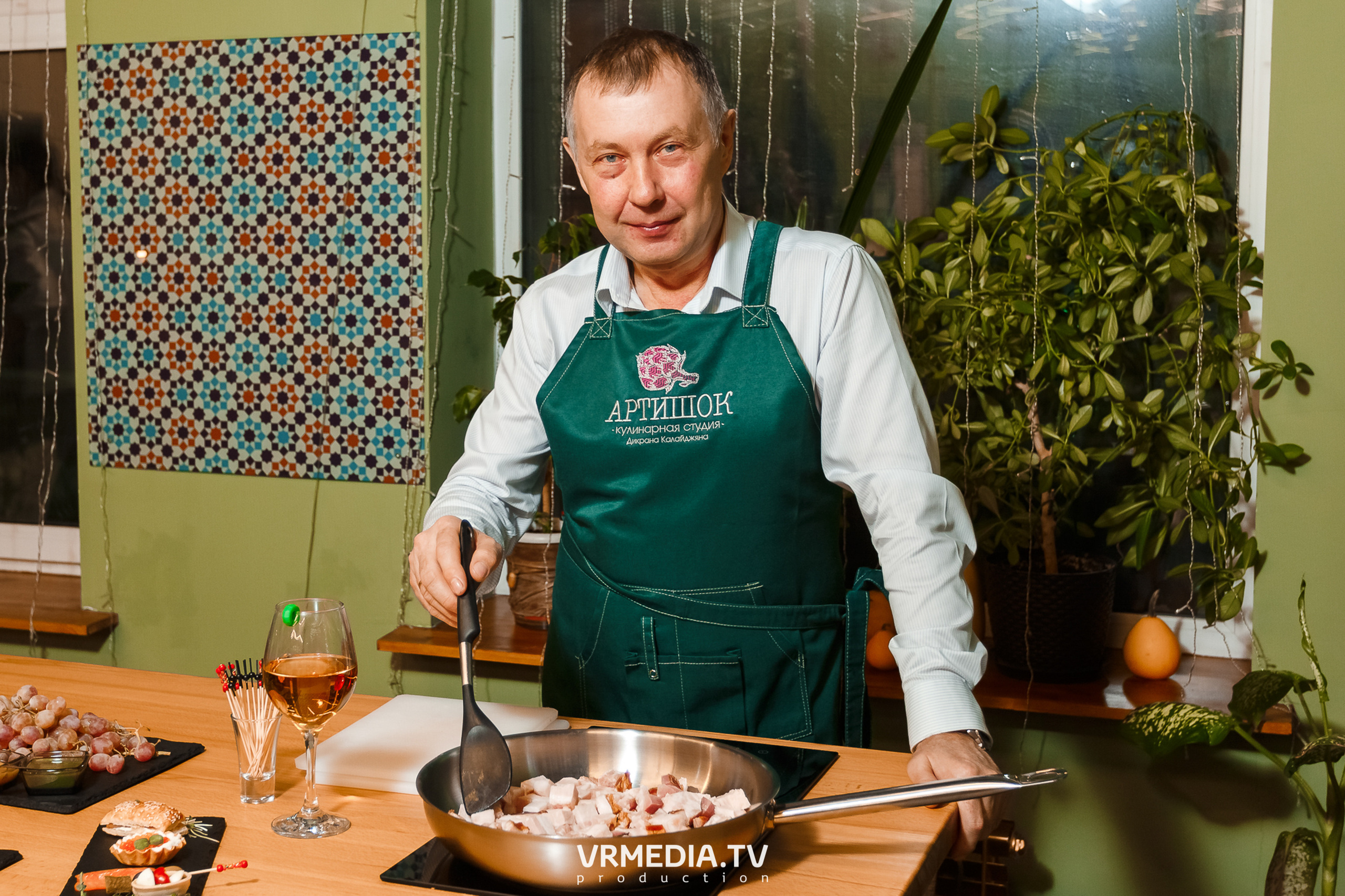 День рождения Ирины в кулинарной студии «Артишок»