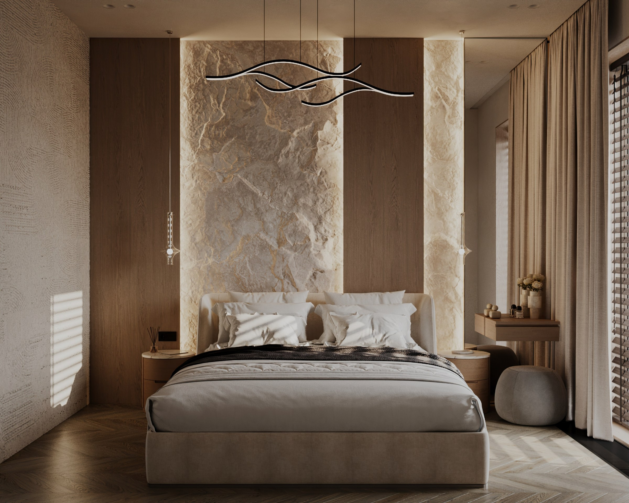 Спальня ЖК Титул. Визуализатор Векшина Елена