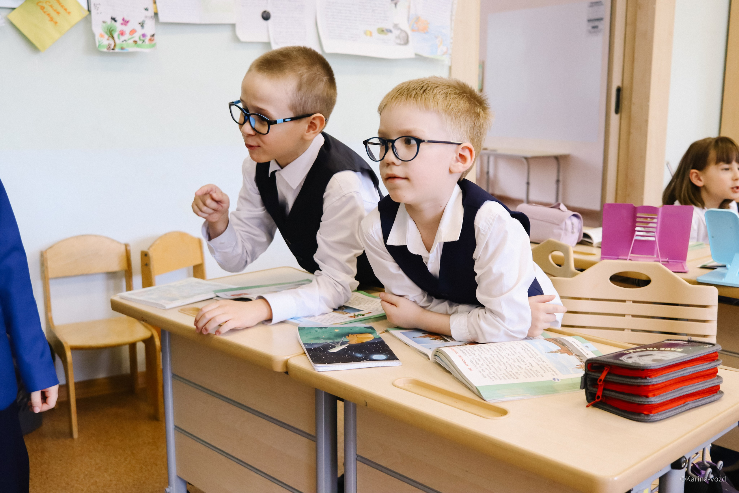 Один день из жизни младшеклассников. Репортажный фотограф в Москве и Зеленограде Karina-vozd