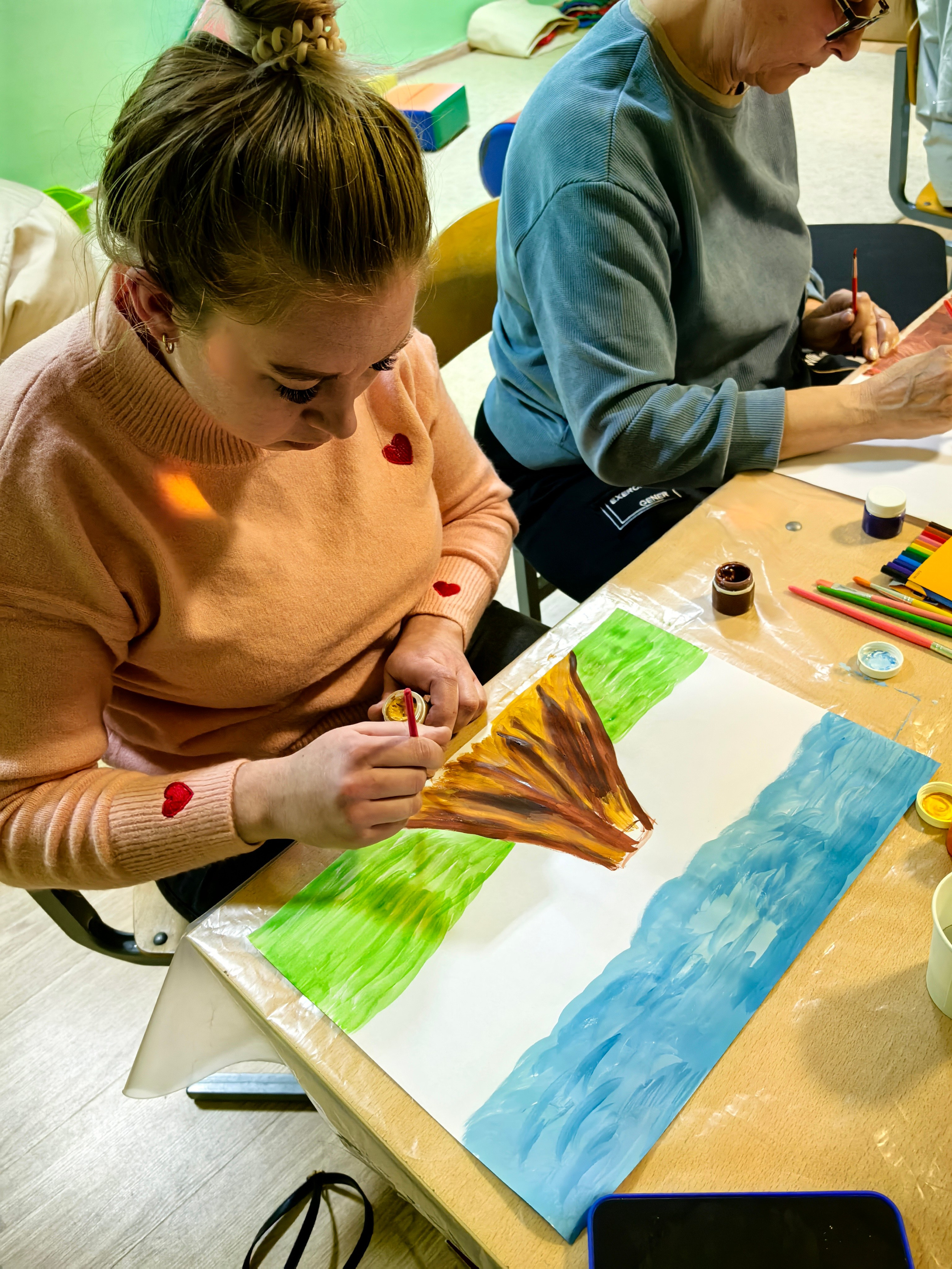 Арт-терапия для мам. АНО «Центра социальных проектов «Путь в большой мир»