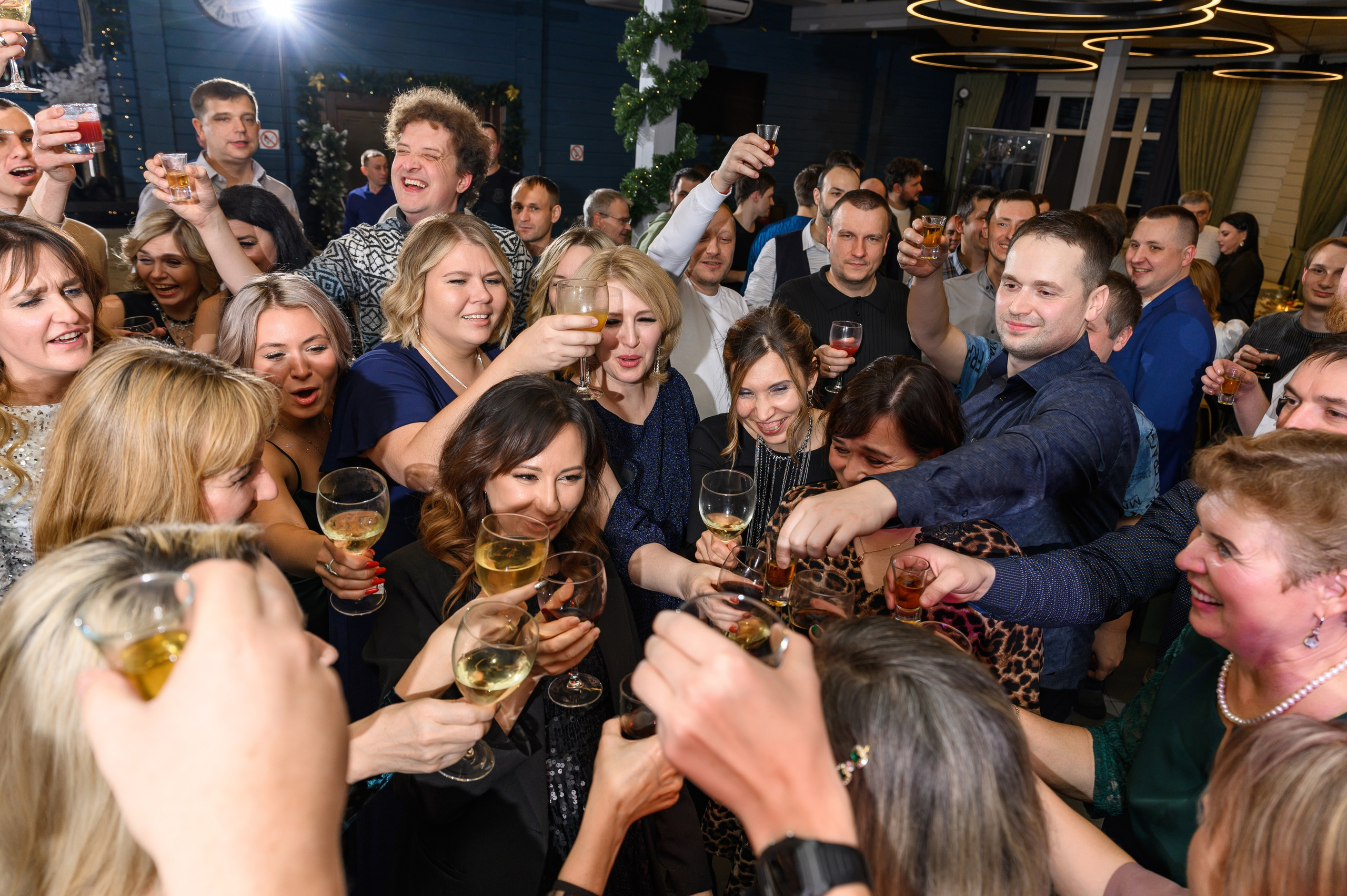 Новый год корпоратив. Свадебный фотограф Москва Юрий Кульман