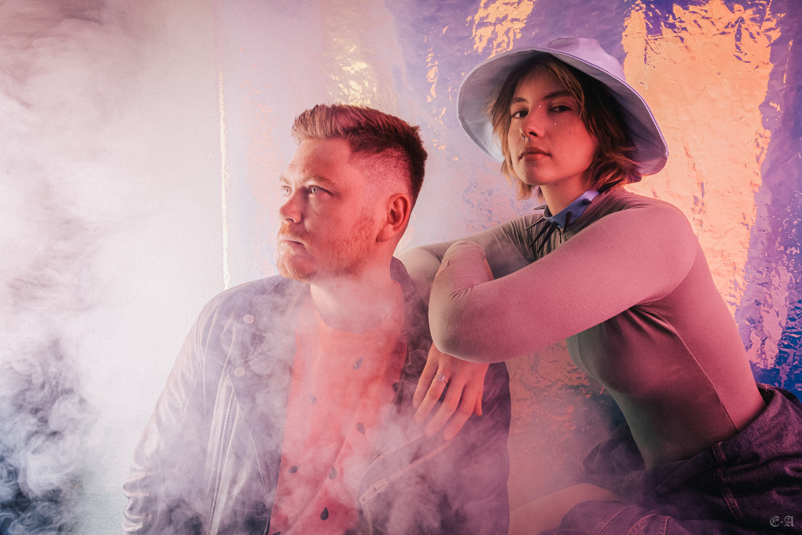 Промо-фотосессия для группы Blurred Omens. Фотограф Ellairen