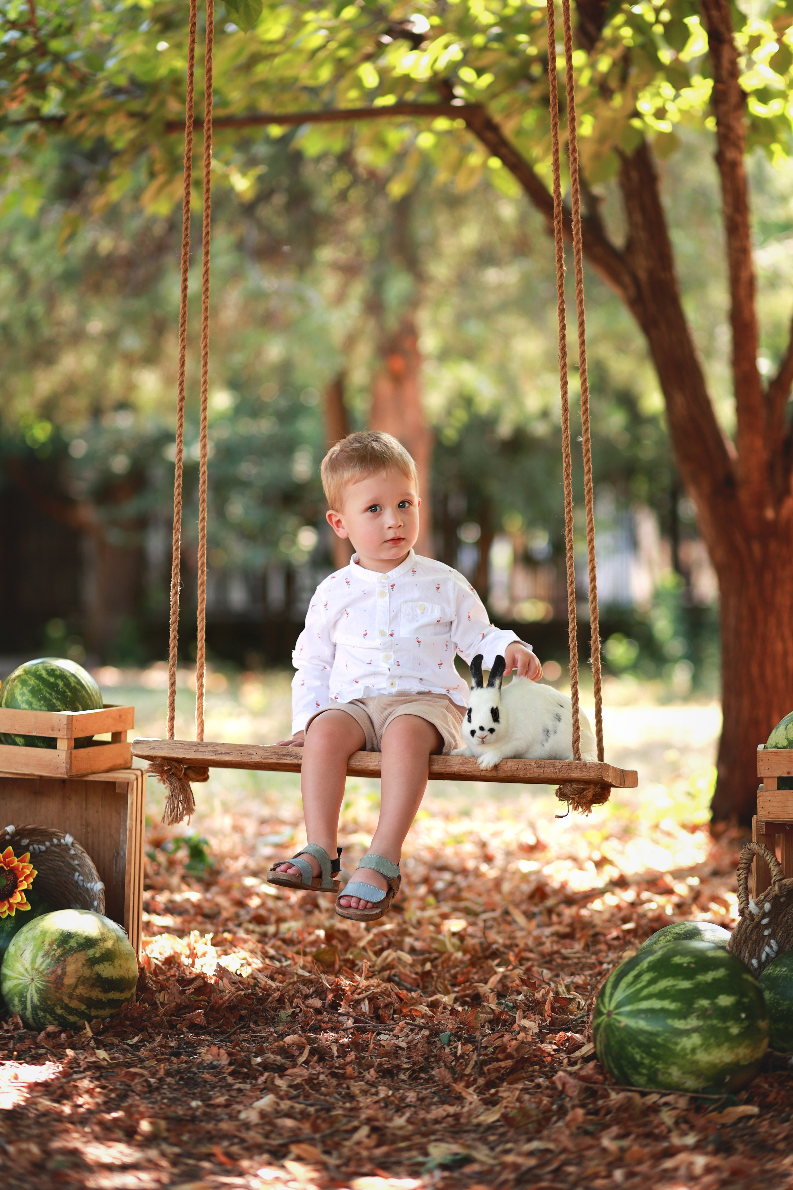 Арбузный фотодень. Детский семейный фотограф Краснодар