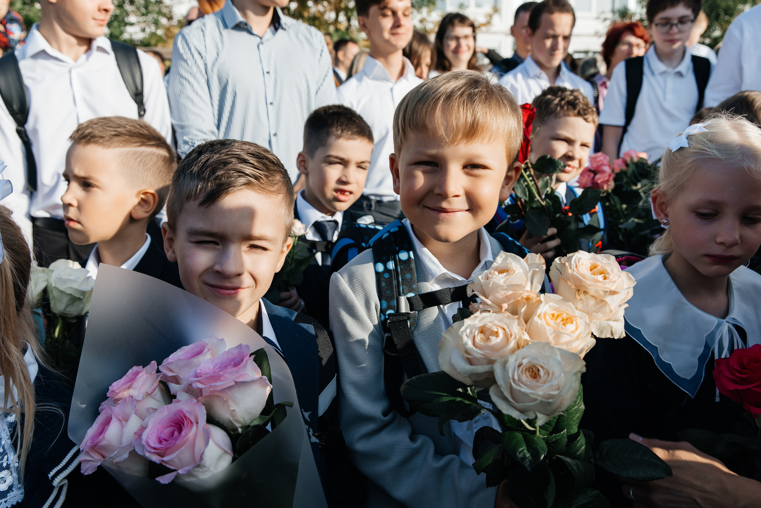 1 сентября 1 класс. Фотограф Москва Шептаев Артём