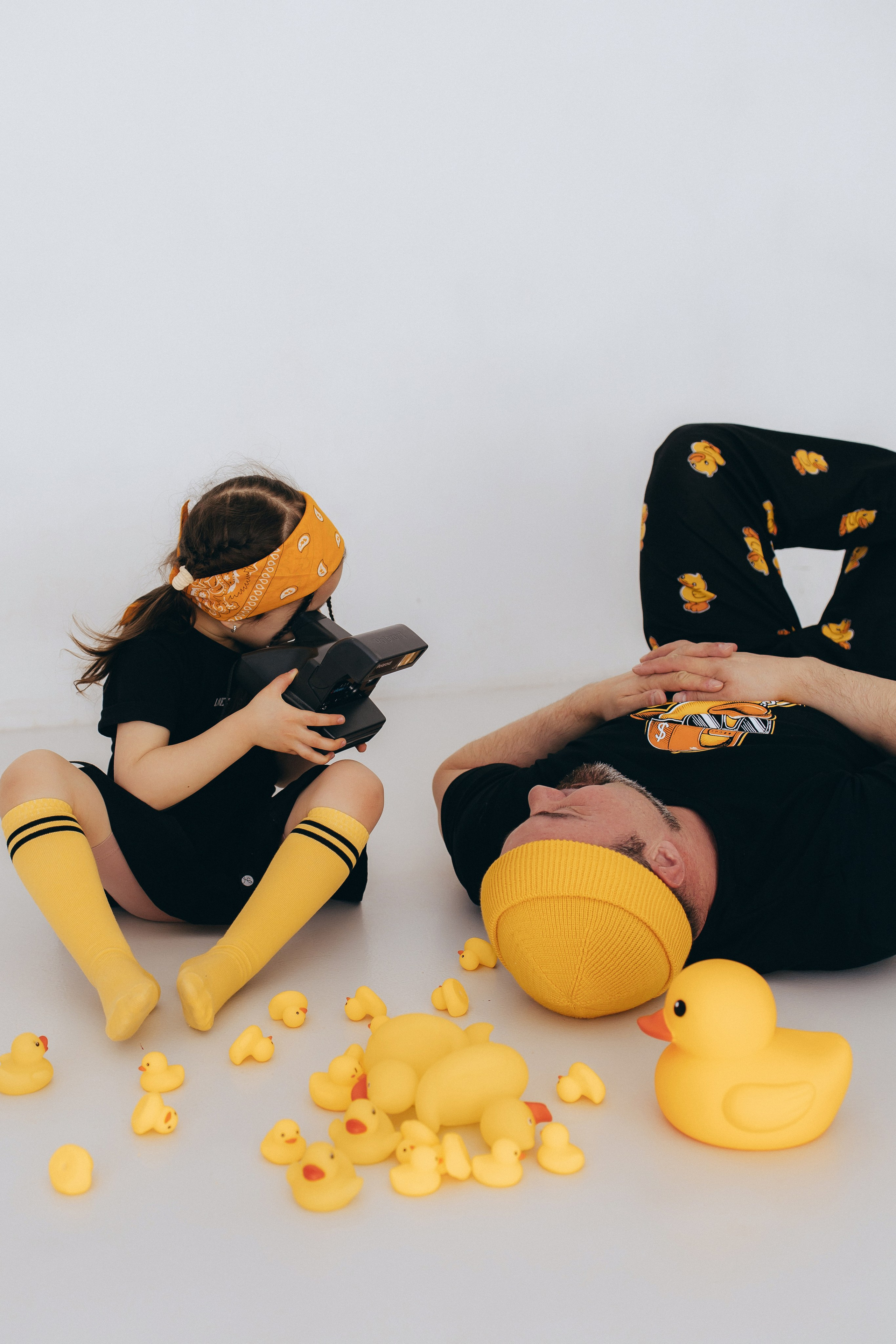 Семейная съемка с утятами. Семейный фотограф в Москве, Щелково, Фрязино _ Виктория Степанова