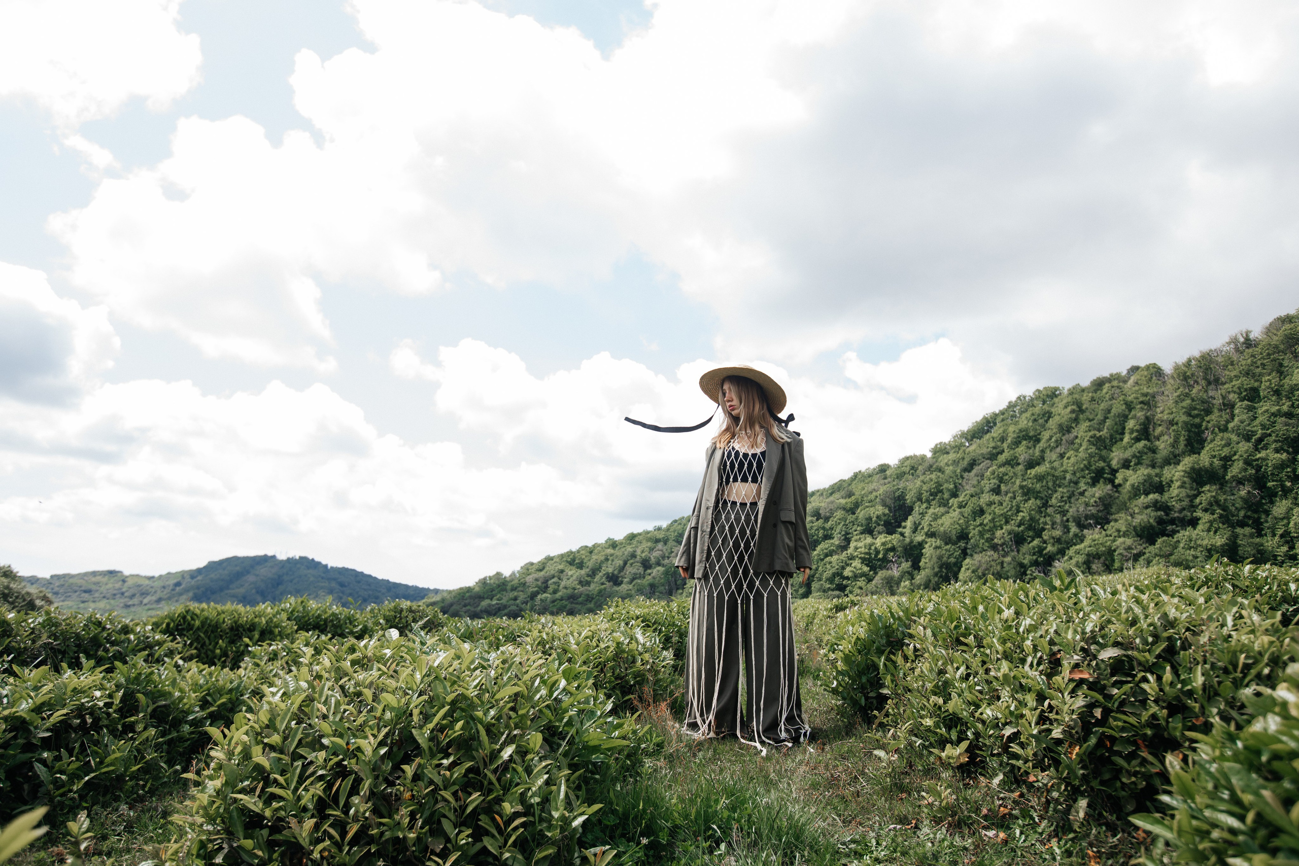 Tea plantation. Efimova Model Agency