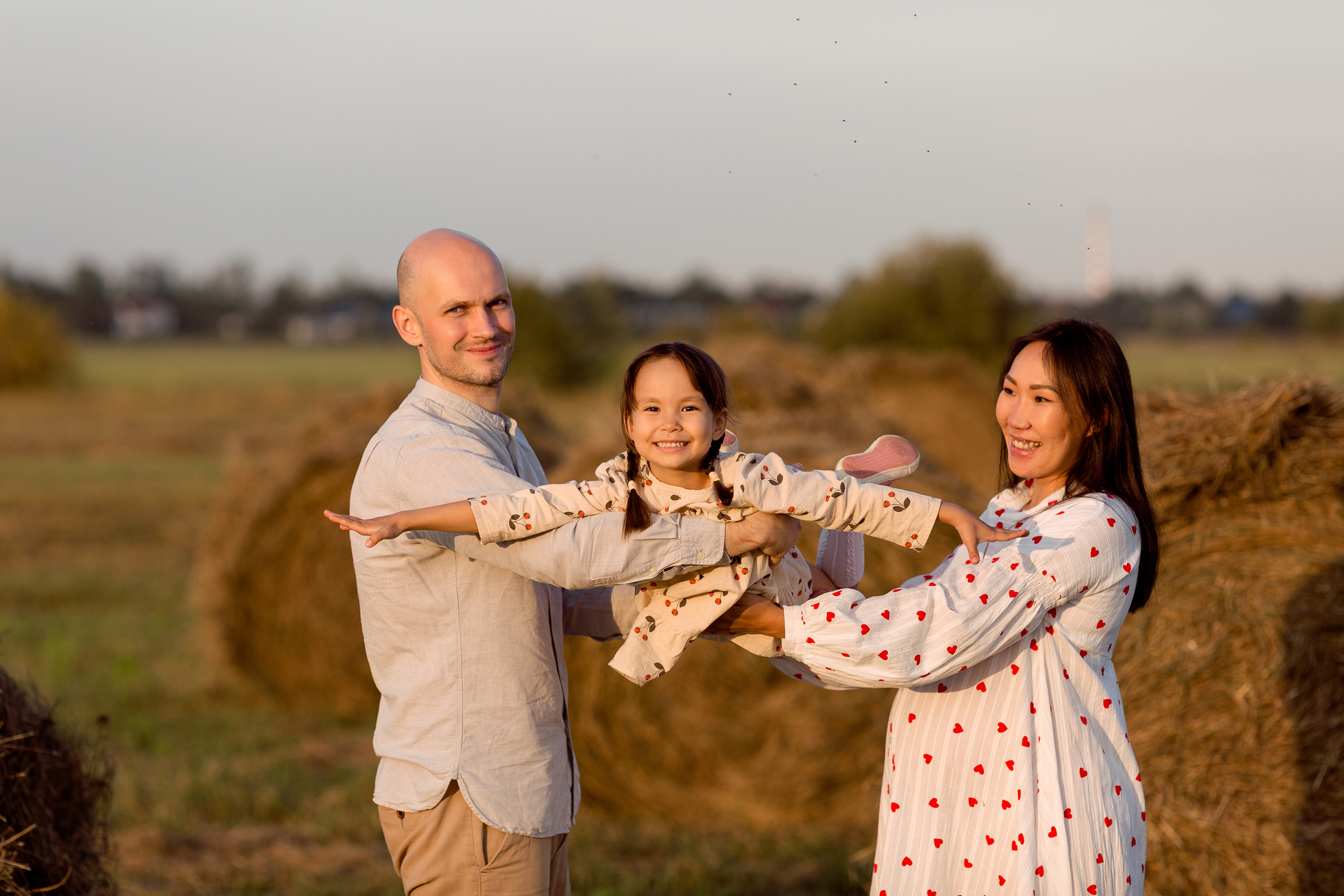 Прогулка в полях. Свадебный и семейный фотограф Спб Бошман Ирина