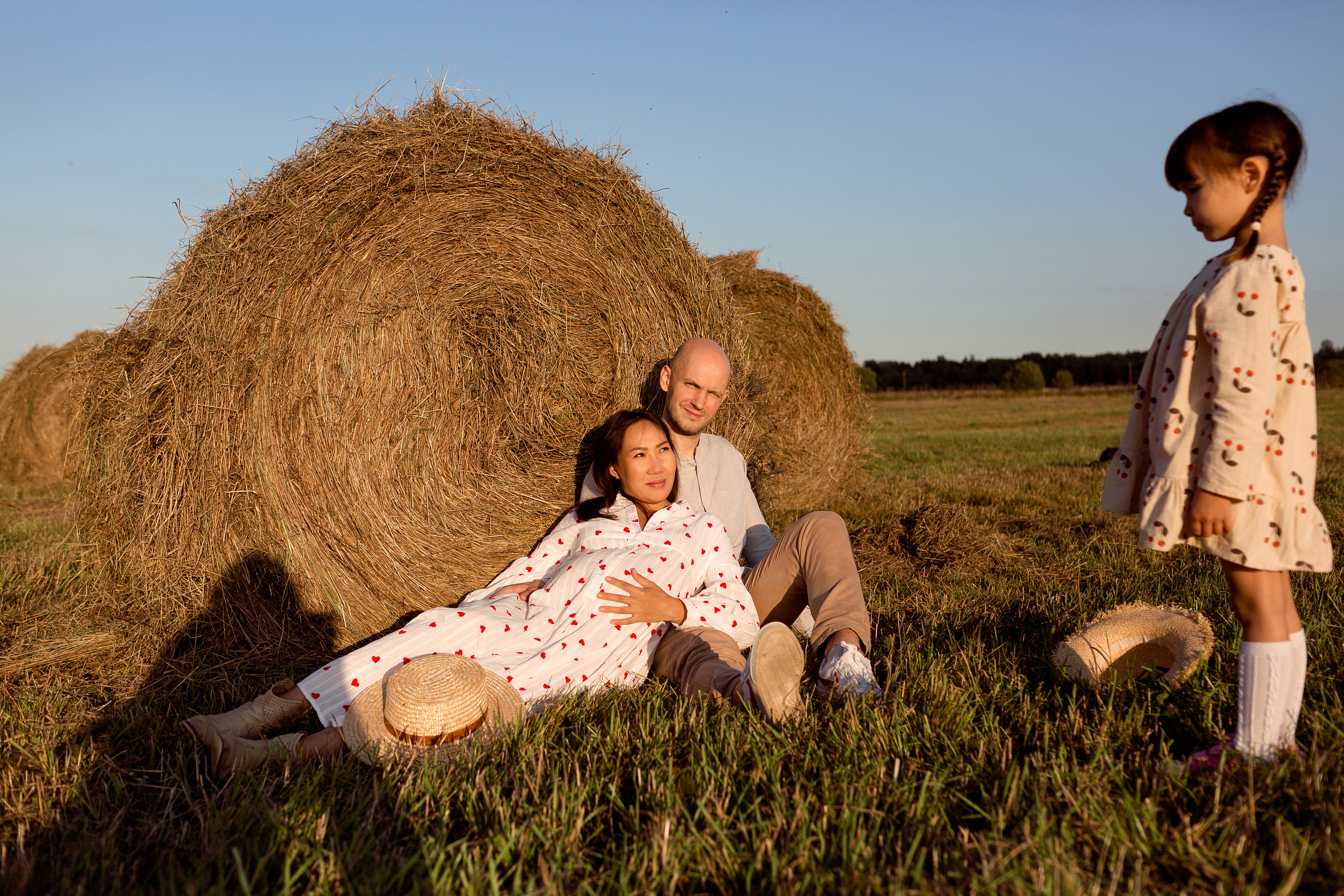 Прогулка в полях. Свадебный и семейный фотограф Спб Бошман Ирина