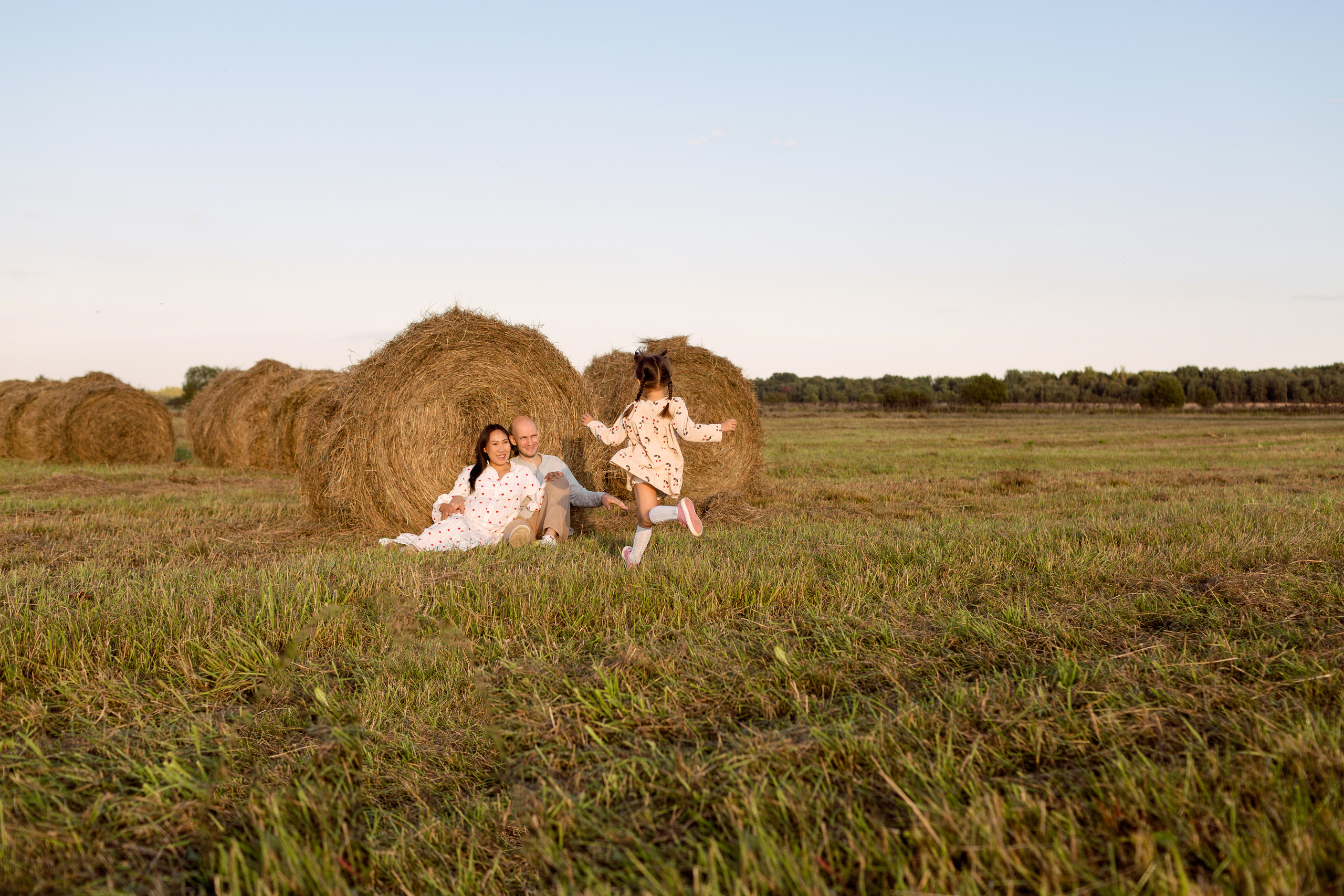 Прогулка в полях. Свадебный и семейный фотограф Спб Бошман Ирина