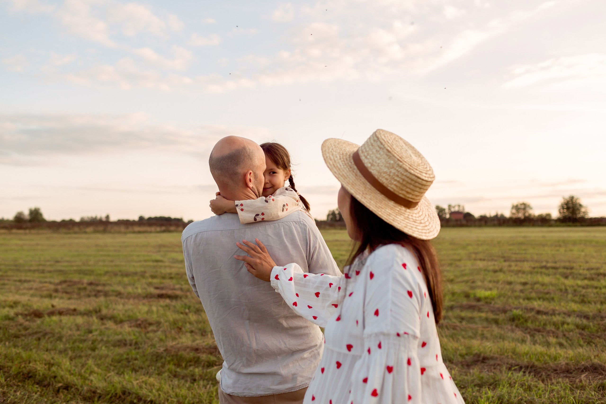 Прогулка в полях. Свадебный и семейный фотограф Спб Бошман Ирина