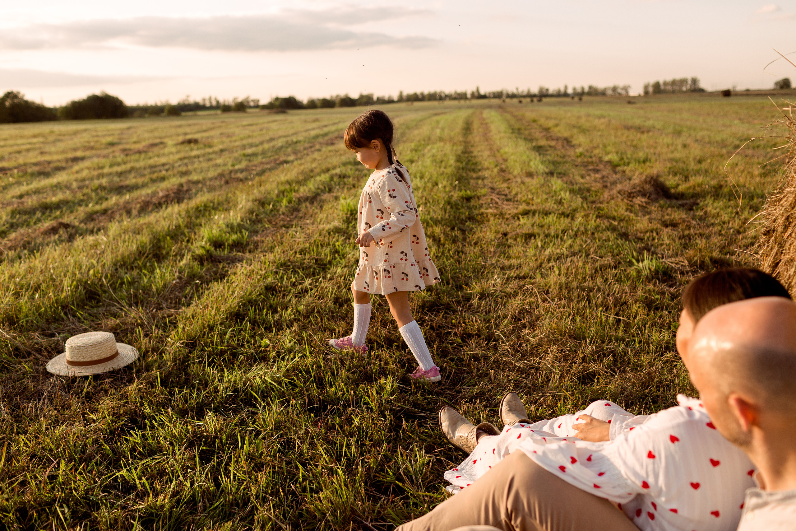 Прогулка в полях. Свадебный и семейный фотограф Спб Бошман Ирина