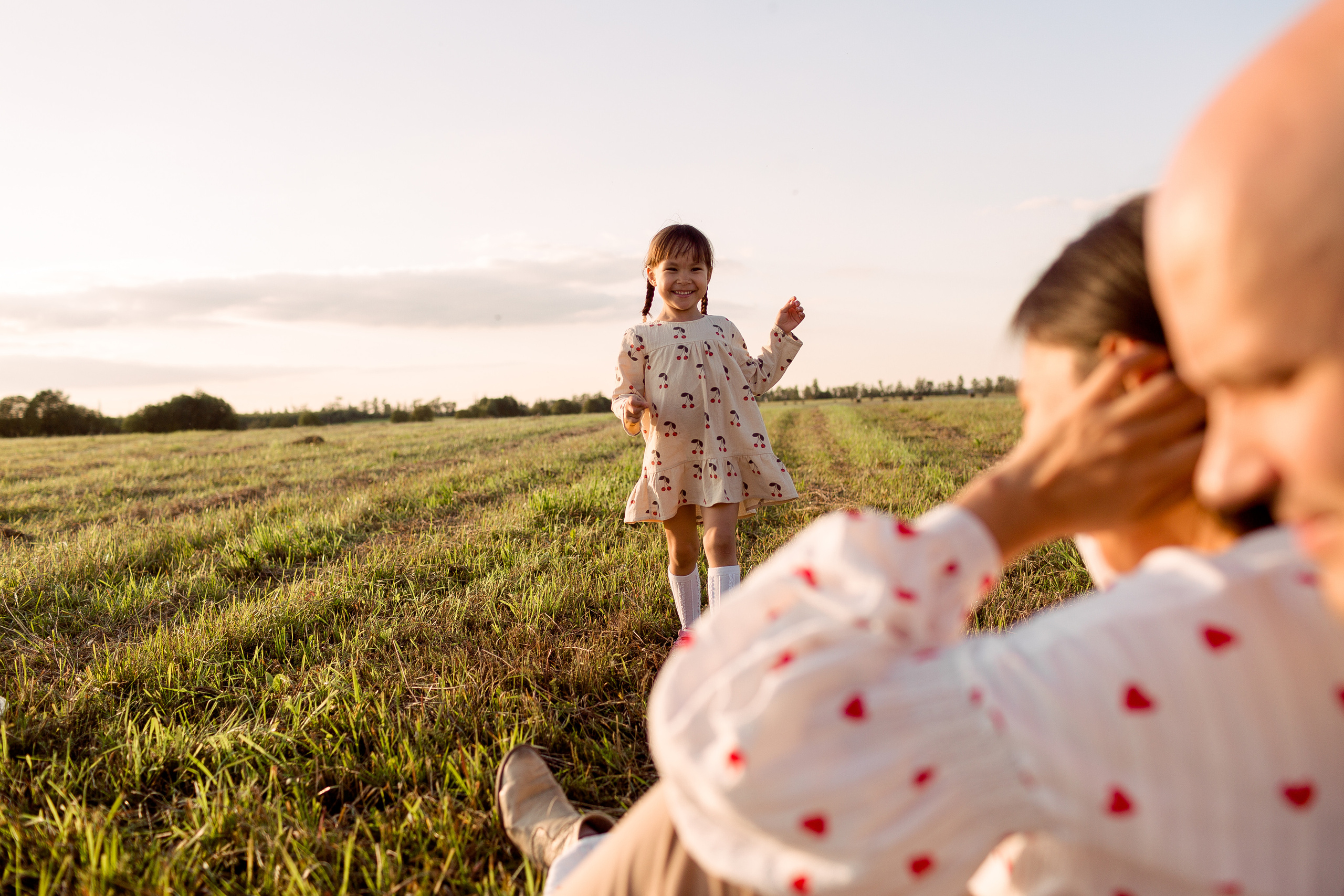 Прогулка в полях. Свадебный и семейный фотограф Спб Бошман Ирина