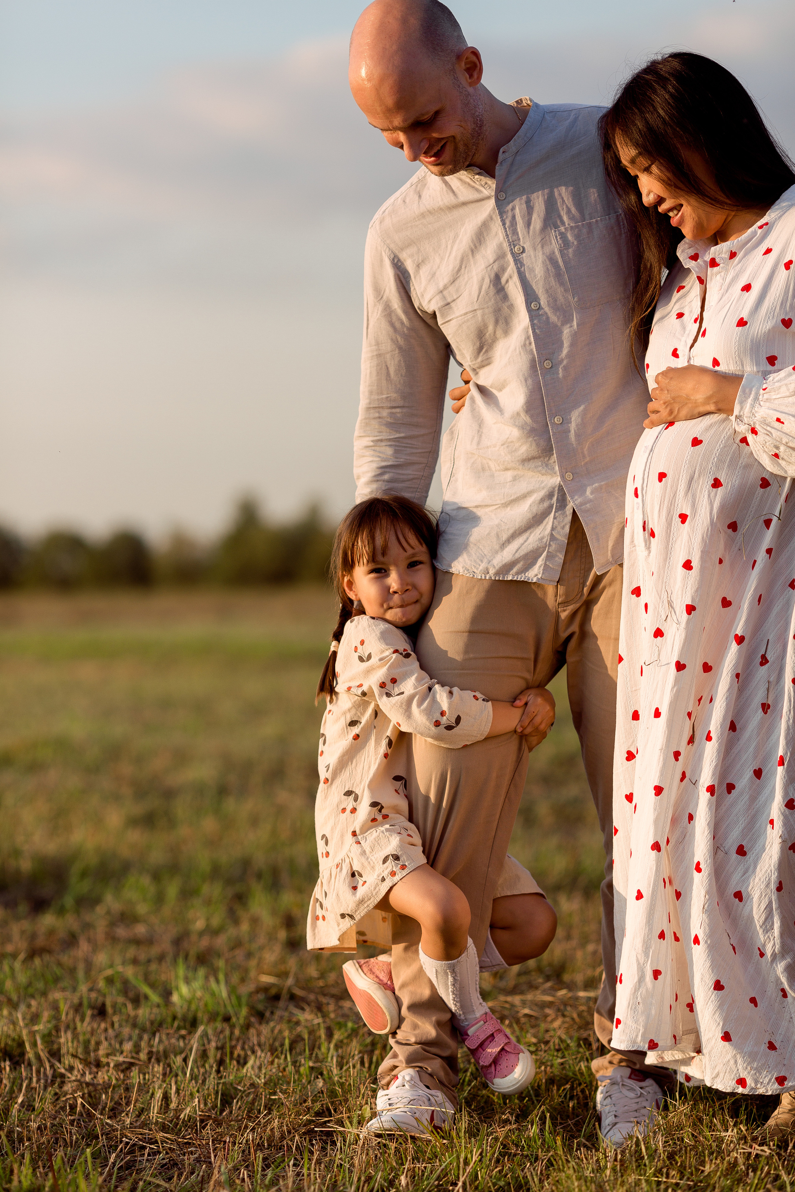 Прогулка в полях. Свадебный и семейный фотограф Спб Бошман Ирина