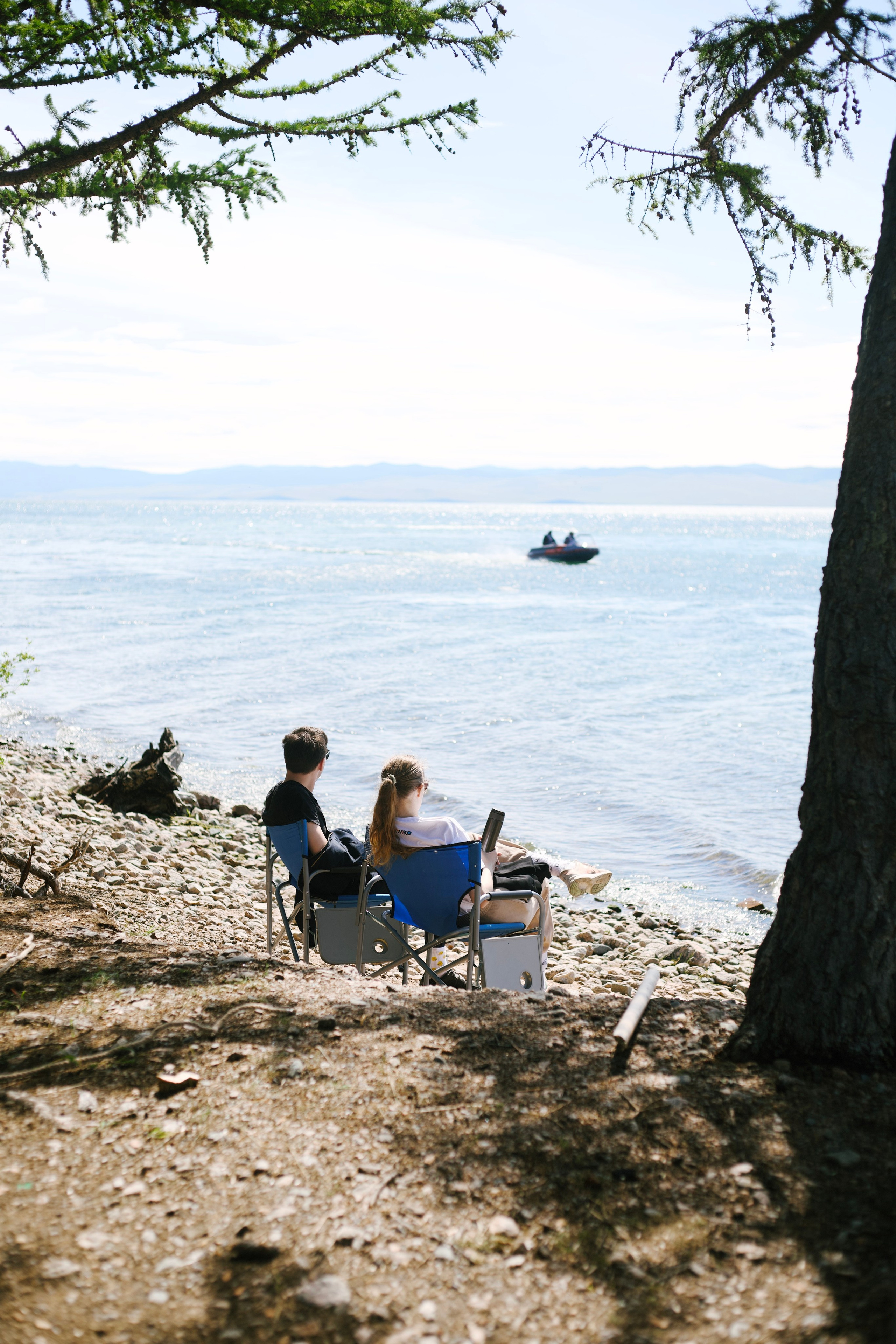 Лето 2024 / палатки. 1642 — первый лагерь для взрослых на Байкале