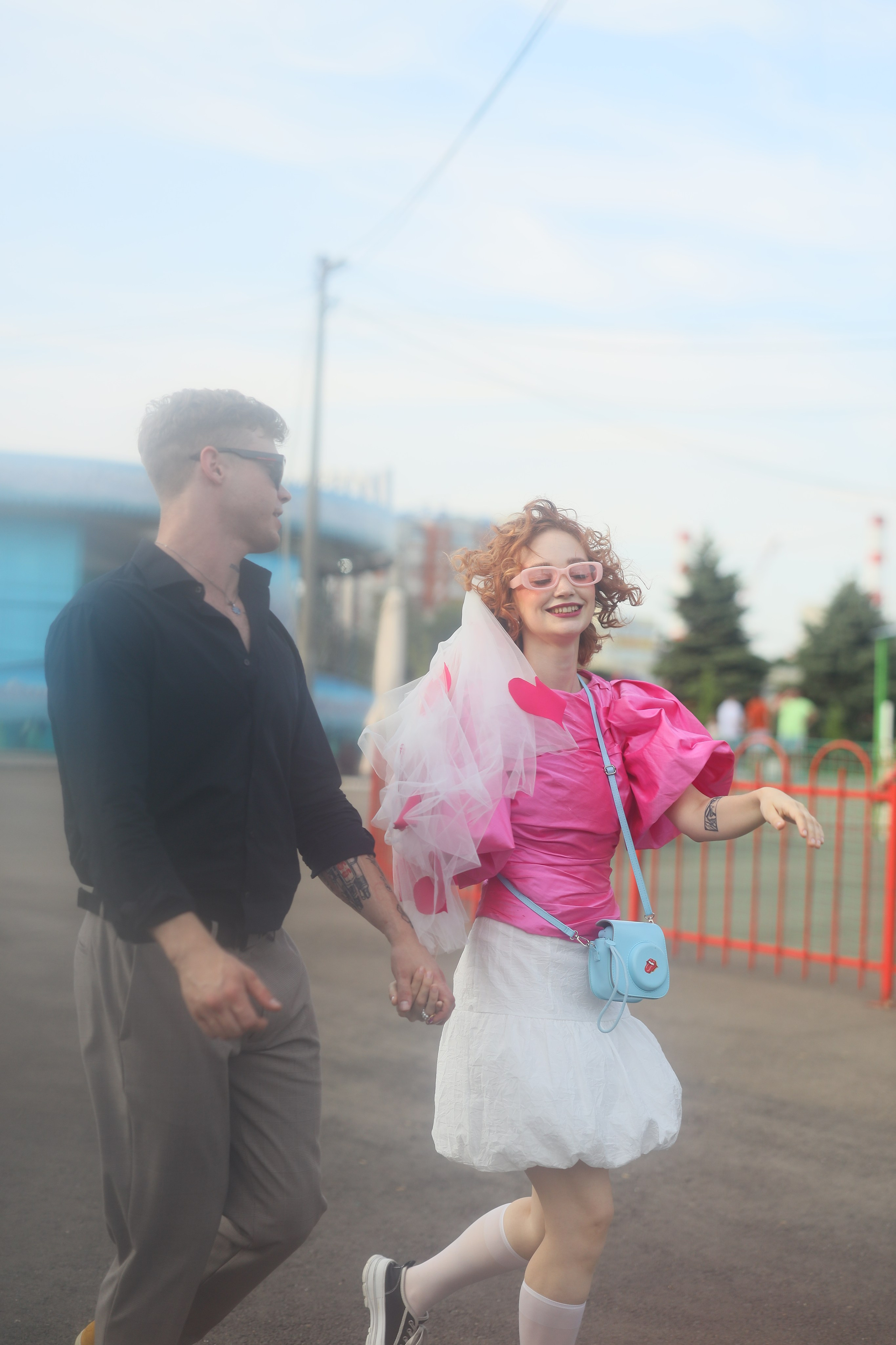 Свадебная фотосессия в парке аттракционов. Свадебный и семейный фотограф в Абхазии Жанна Соснина