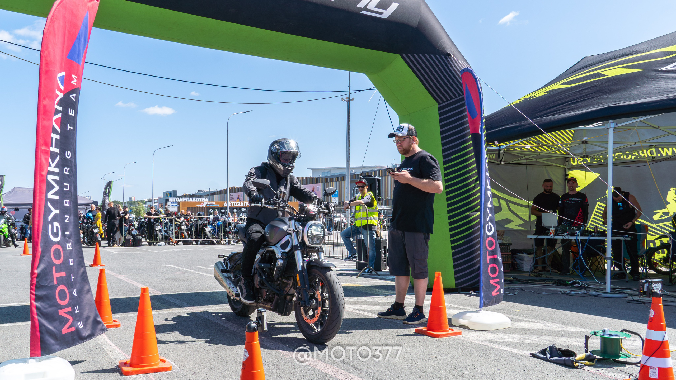 Motogymkhana CUP 1 Ekat 2025. Moto377