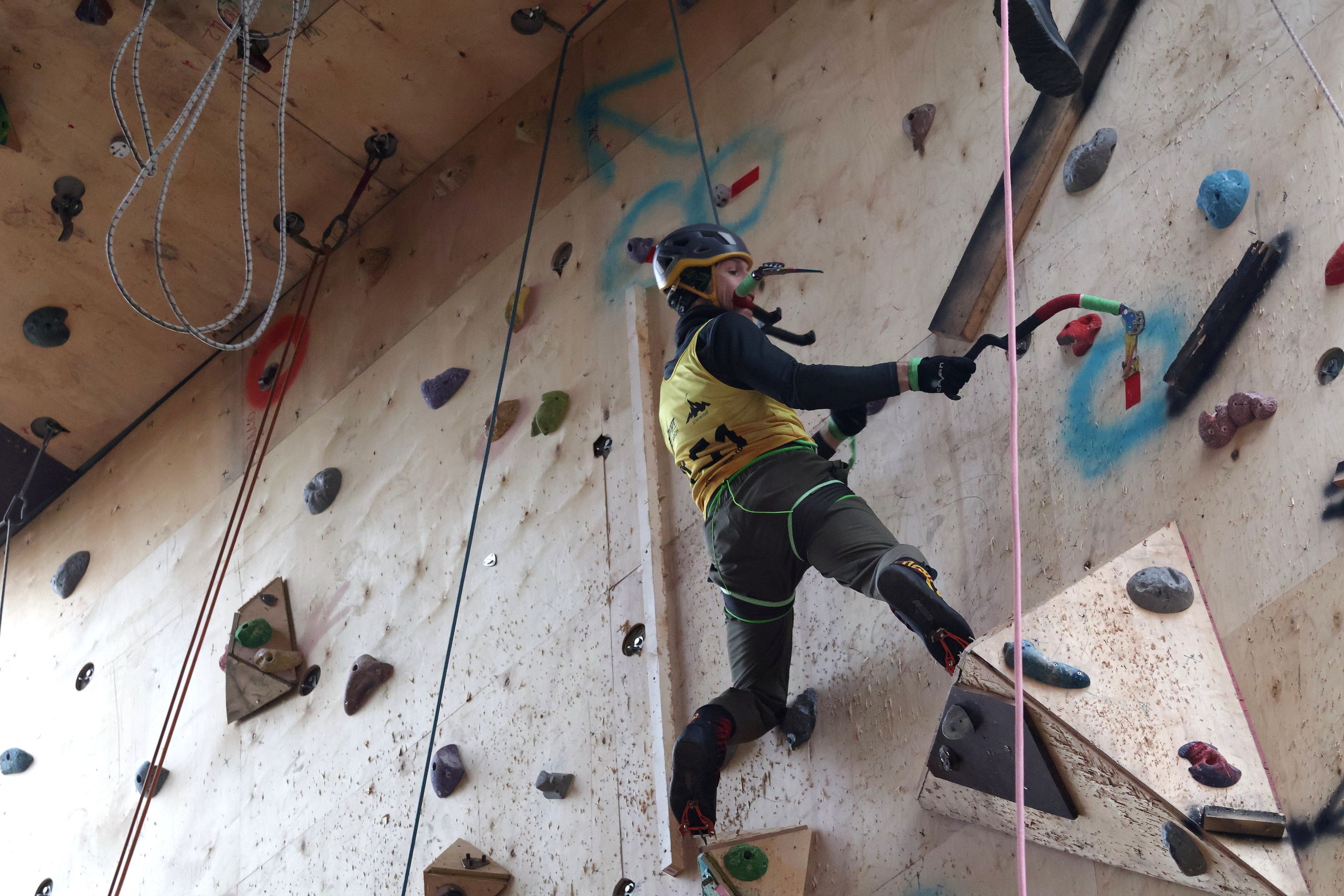 Чемпионат Москвы по ледолазанию. Спортивный и репортажный фотограф Ермакова Светлана