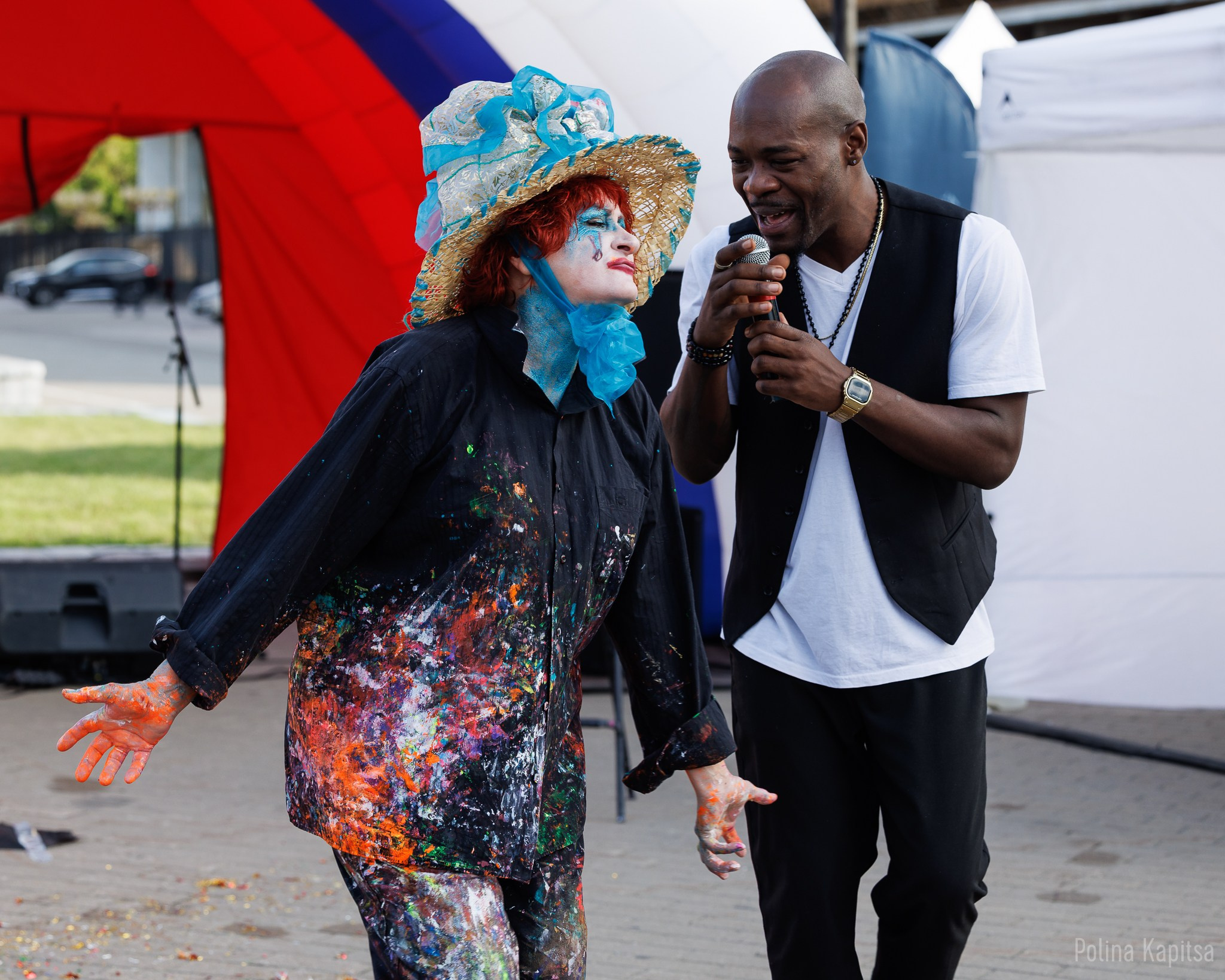 Стрельбицкая. Перфоманс. Театральный фотограф Полина Капица