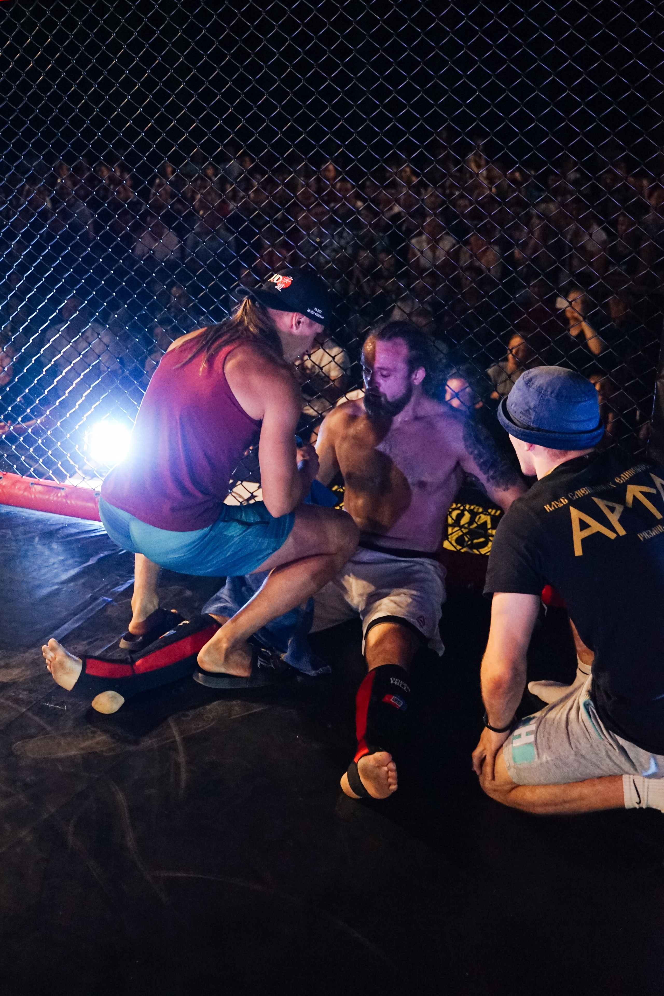 Вечер боев в ЦПКиО. Фотограф Надежда Погребняк | Рязань | Москва