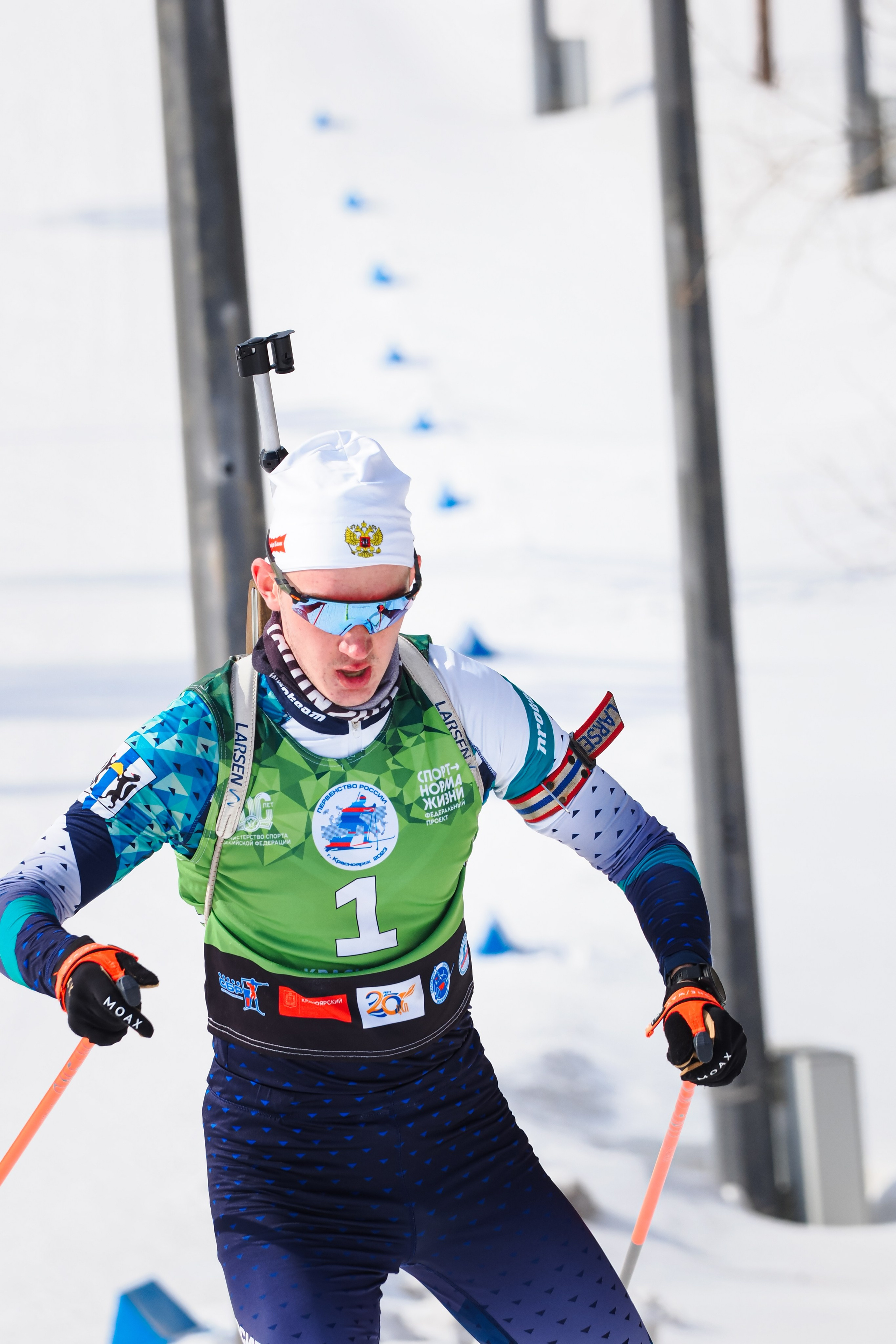 Биатлон / Первенство России. Репортажный фотограф Алексей Козьмин